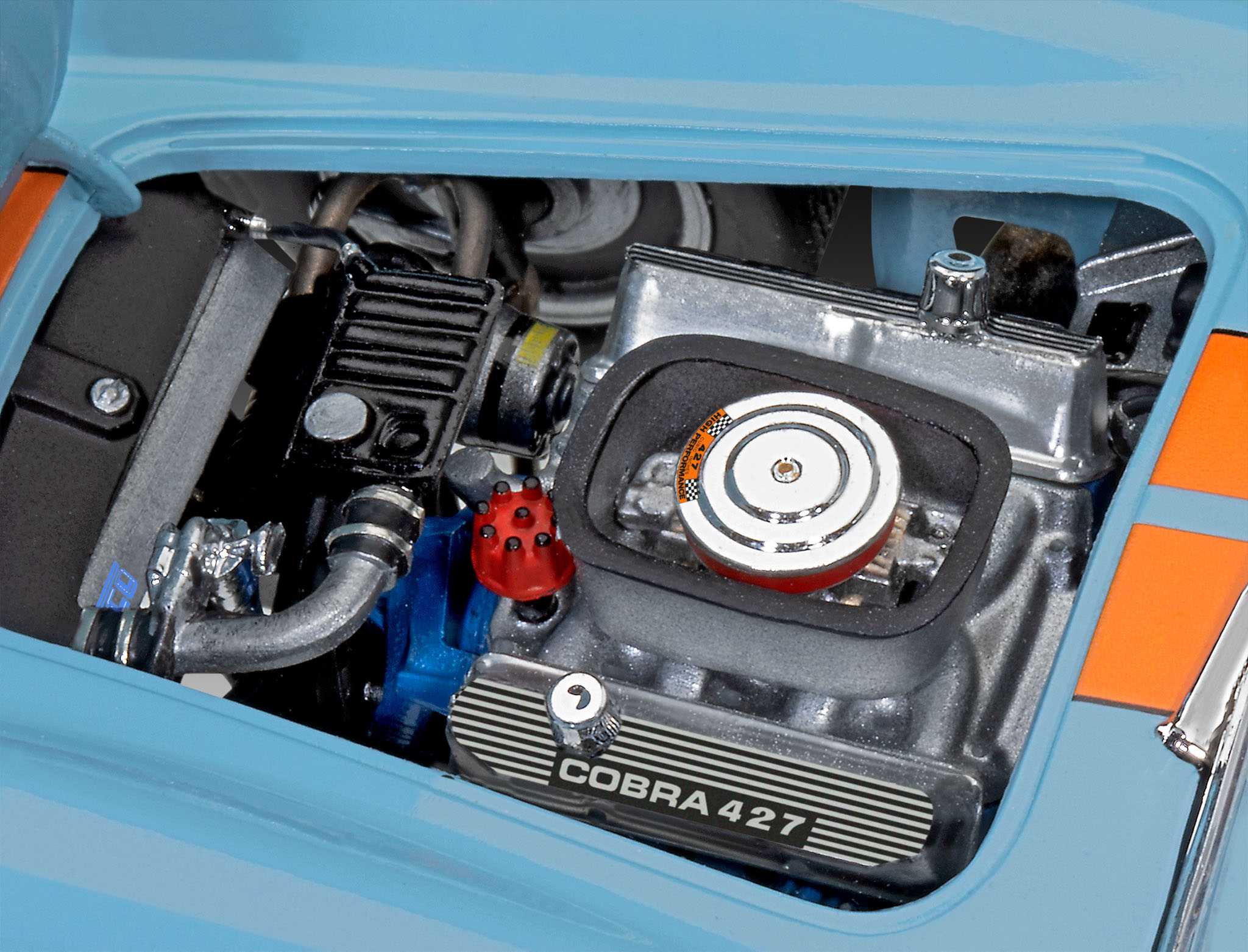 Plastic ModelKit auto 07708 - 65 Shelby Cobra 427 (1:24)