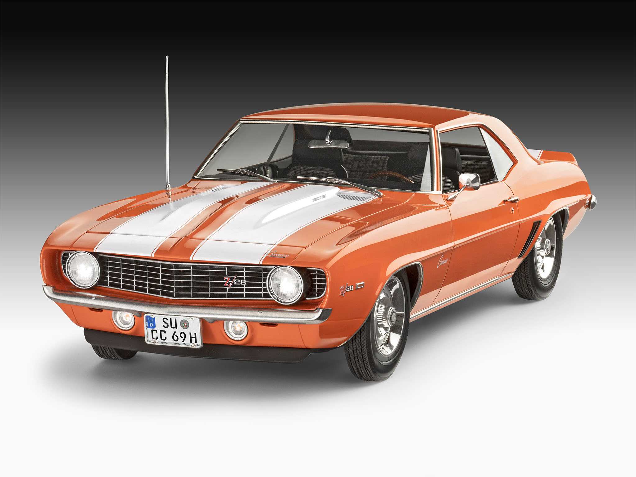 Plastic ModelKit auto 07727 - 69 Chevy Camaro (1:12)