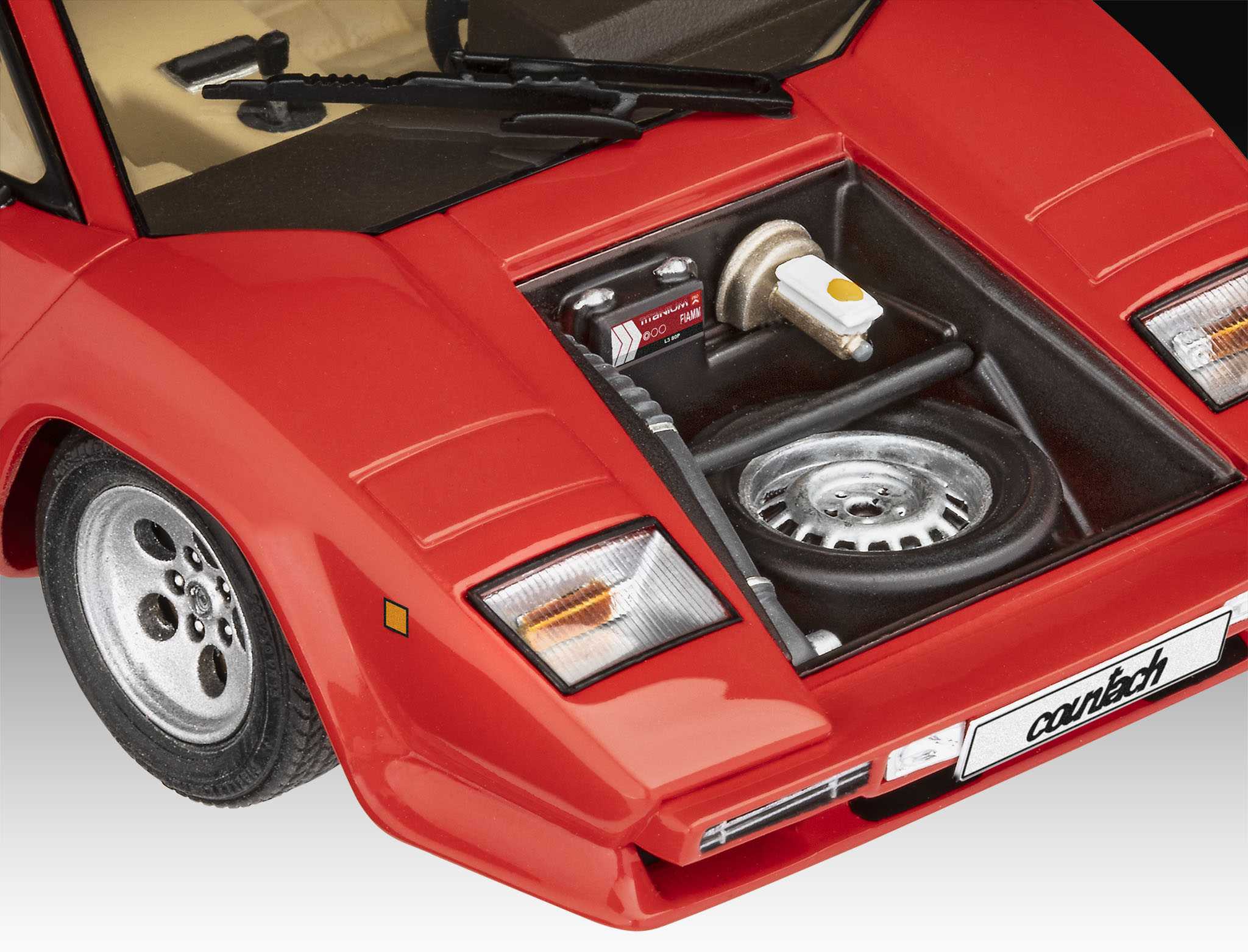 Plastic ModelKit auto 07730 - Lamborghini Countach LP500S (1:24)