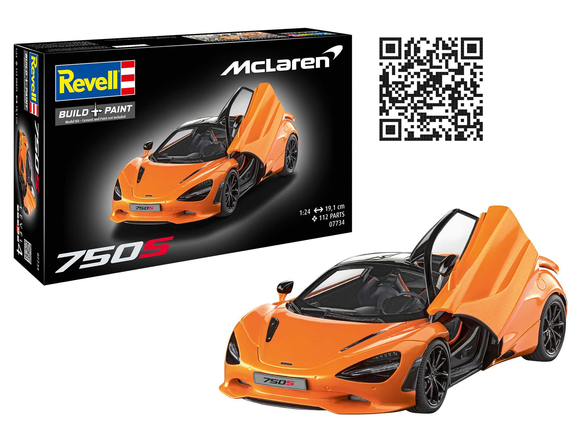 Plastic ModelKit auto 07734 - McLaren 750S (1:24)