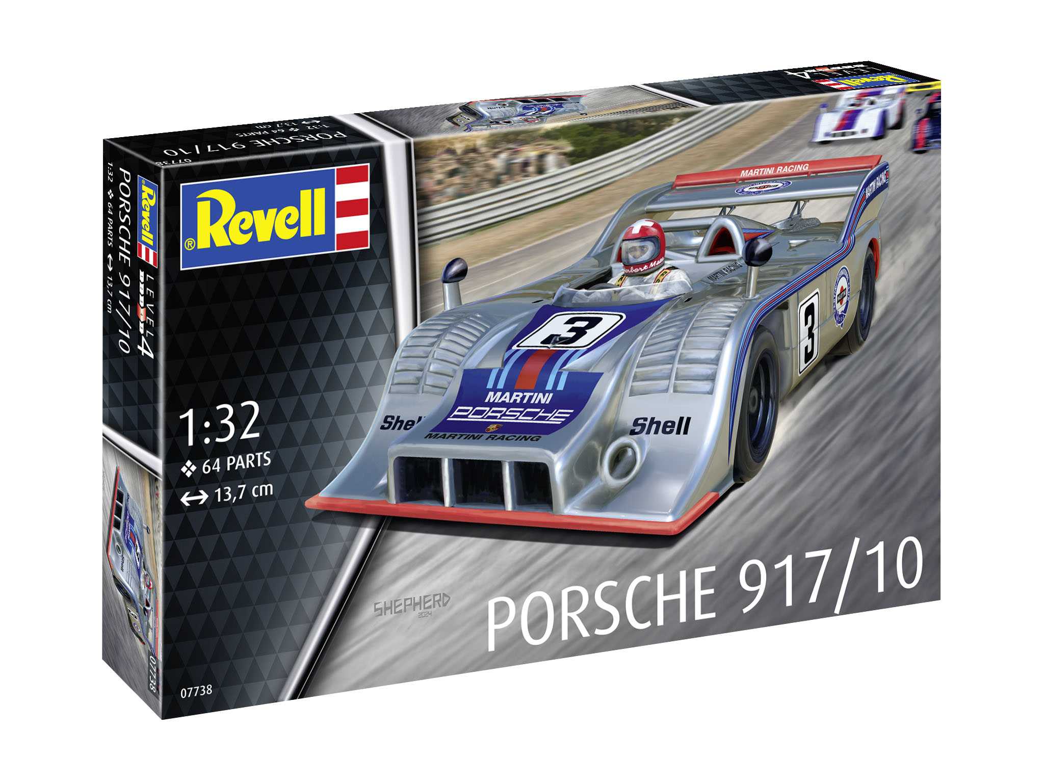 Plastic ModelKit auto 07738 - Porsche 917 (1:32)
