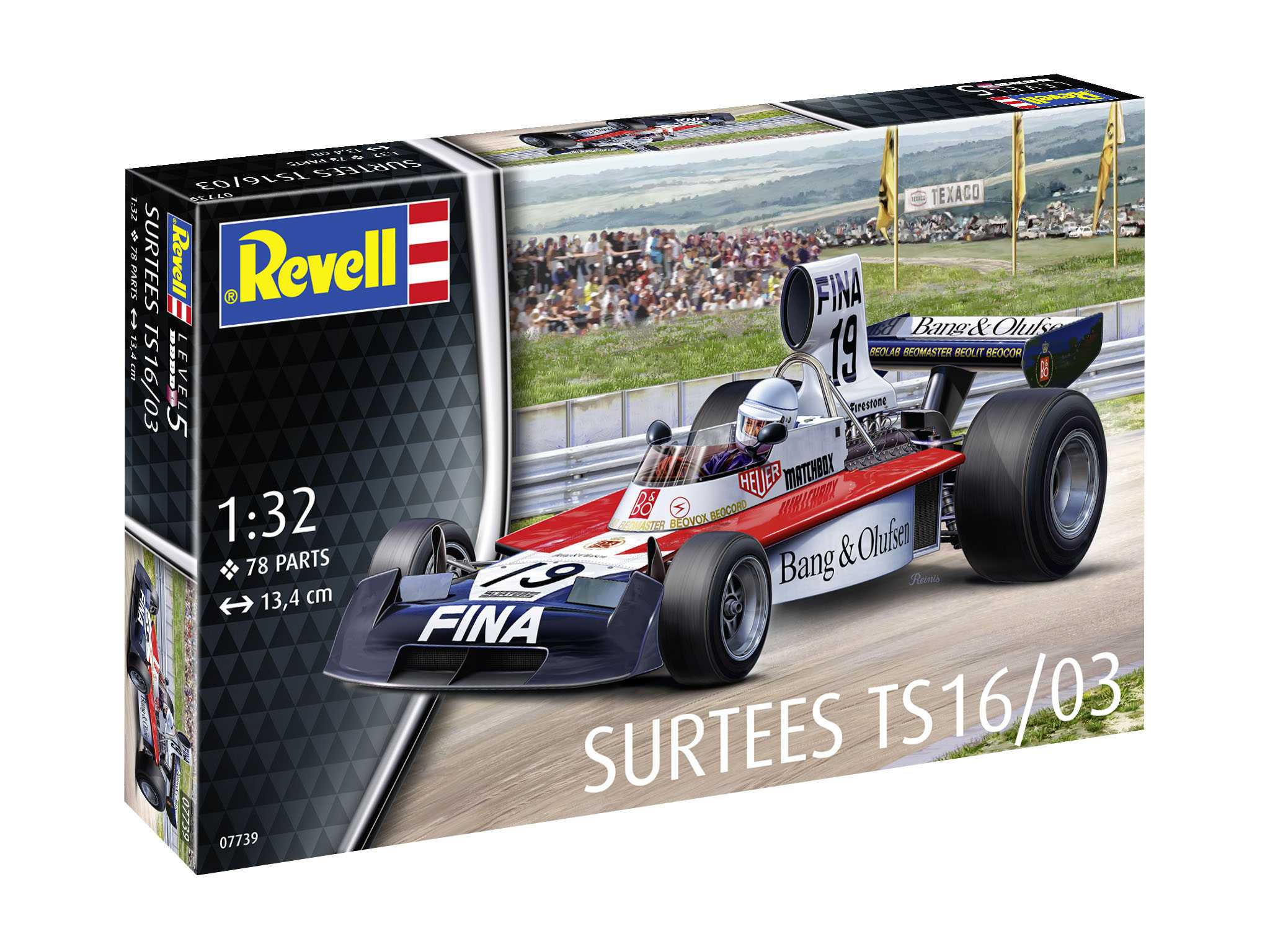 Plastic ModelKit auto 07739 - Surtees TS16/03 (1:32)
