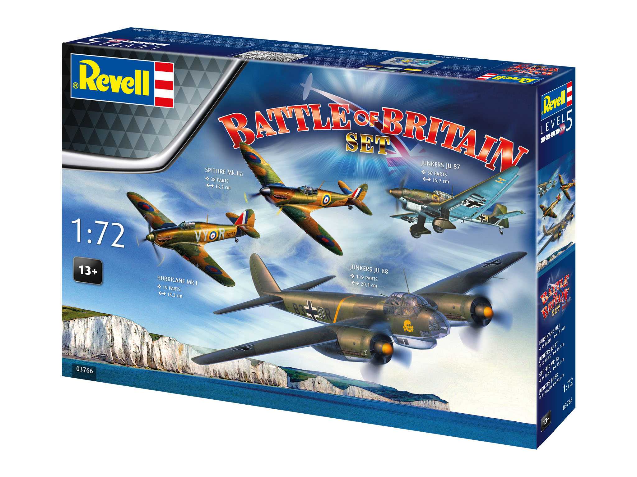 Plastic ModelKit letadla 03766 - Battle of Britain (85th Anniversary) (1:72)
