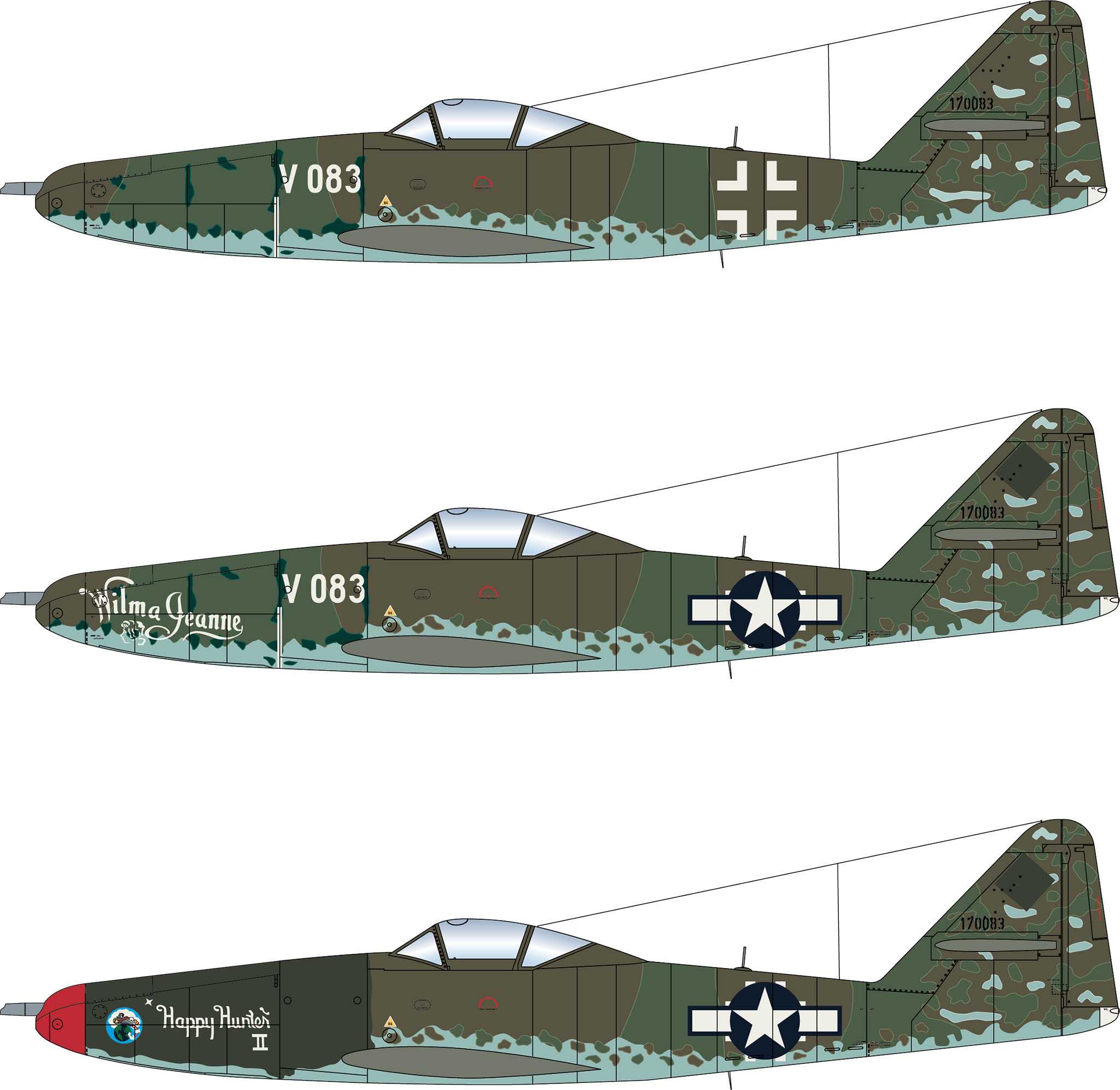 Plastic ModelKit letadlo 03749 - Messerschmitt Me262A-1a/U4 (1:32)