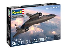 Plastic ModelKit letadlo 03751 - Lockheed SR-71B Blackbird (1:48)