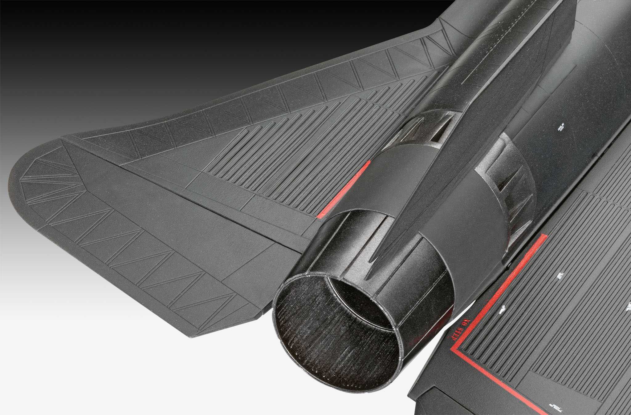 Plastic ModelKit letadlo 03751 - Lockheed SR-71B Blackbird (1:48)