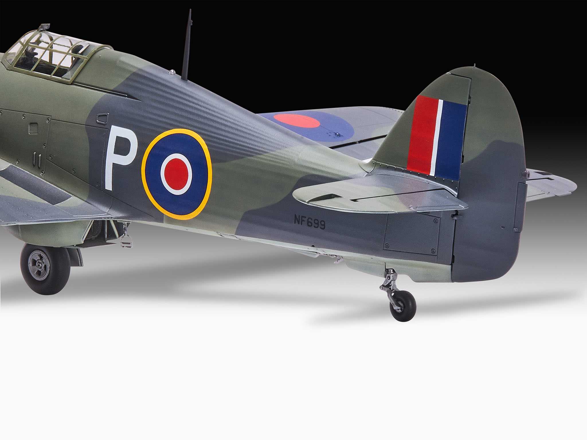 Plastic ModelKit letadlo 03768 - Hawker Sea Hurricane Mk.IIC (1:32)