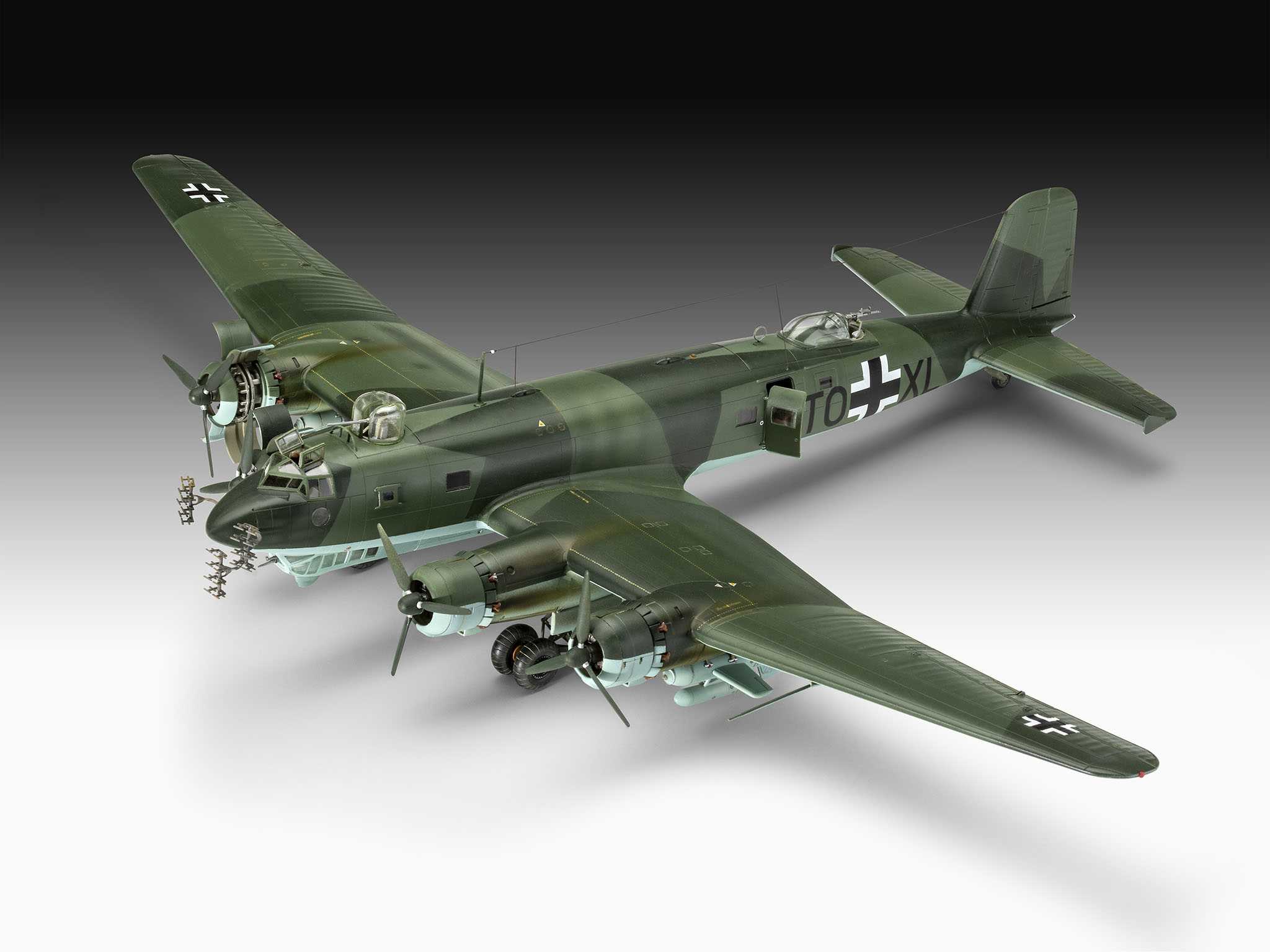 Plastic ModelKit letadlo 03777 - Focke-Wulf Fw 200 C-5/C-8 Condor (1:72)
