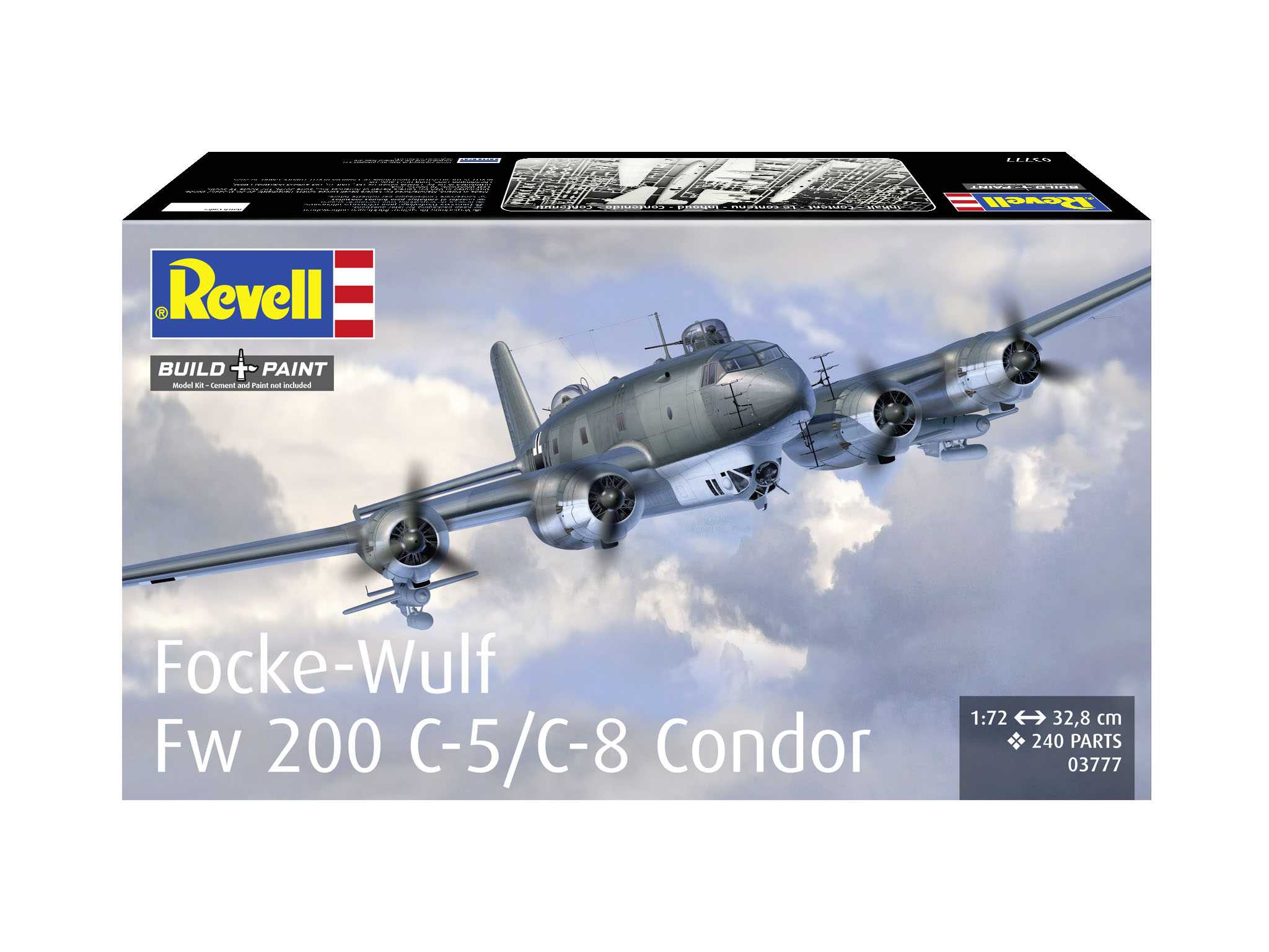 Plastic ModelKit letadlo 03777 - Focke-Wulf Fw 200 C-5/C-8 Condor (1:72)