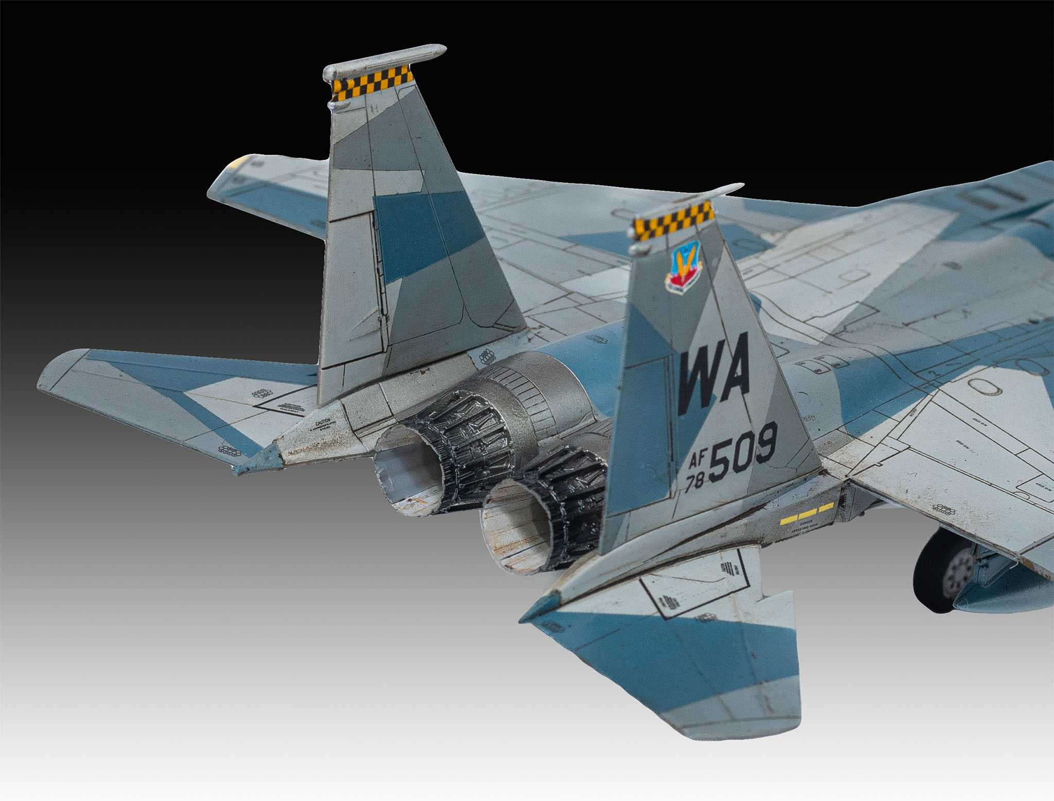Plastic ModelKit letadlo 03778 - Boeing F-15C Eagle (1:72)