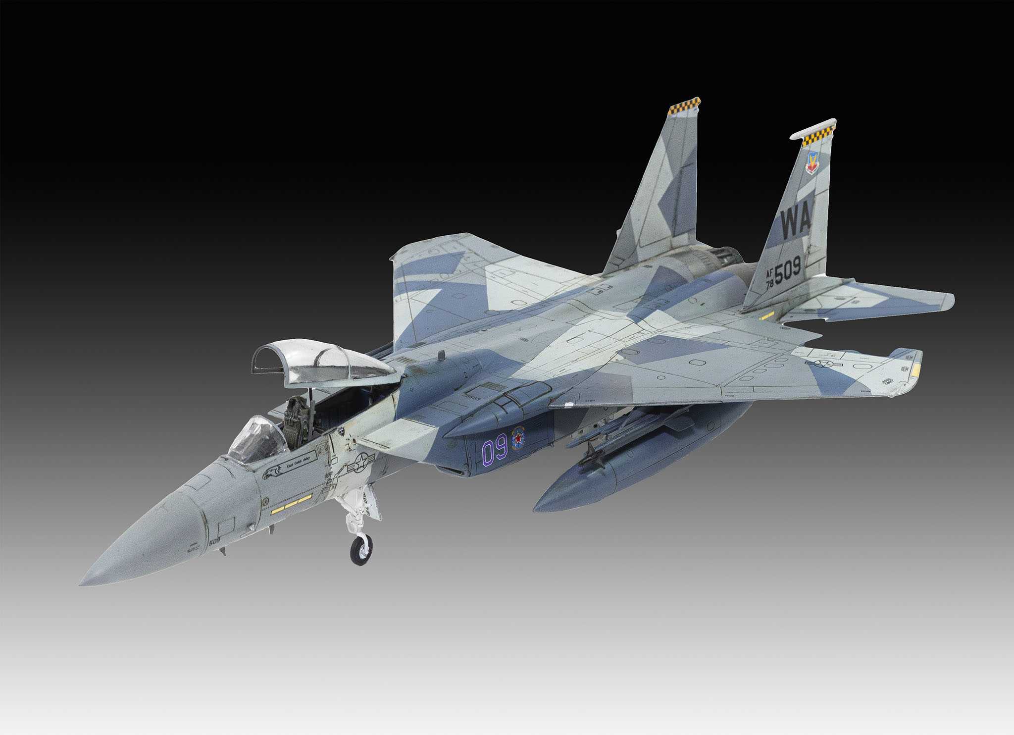 Plastic ModelKit letadlo 03778 - Boeing F-15C Eagle (1:72)