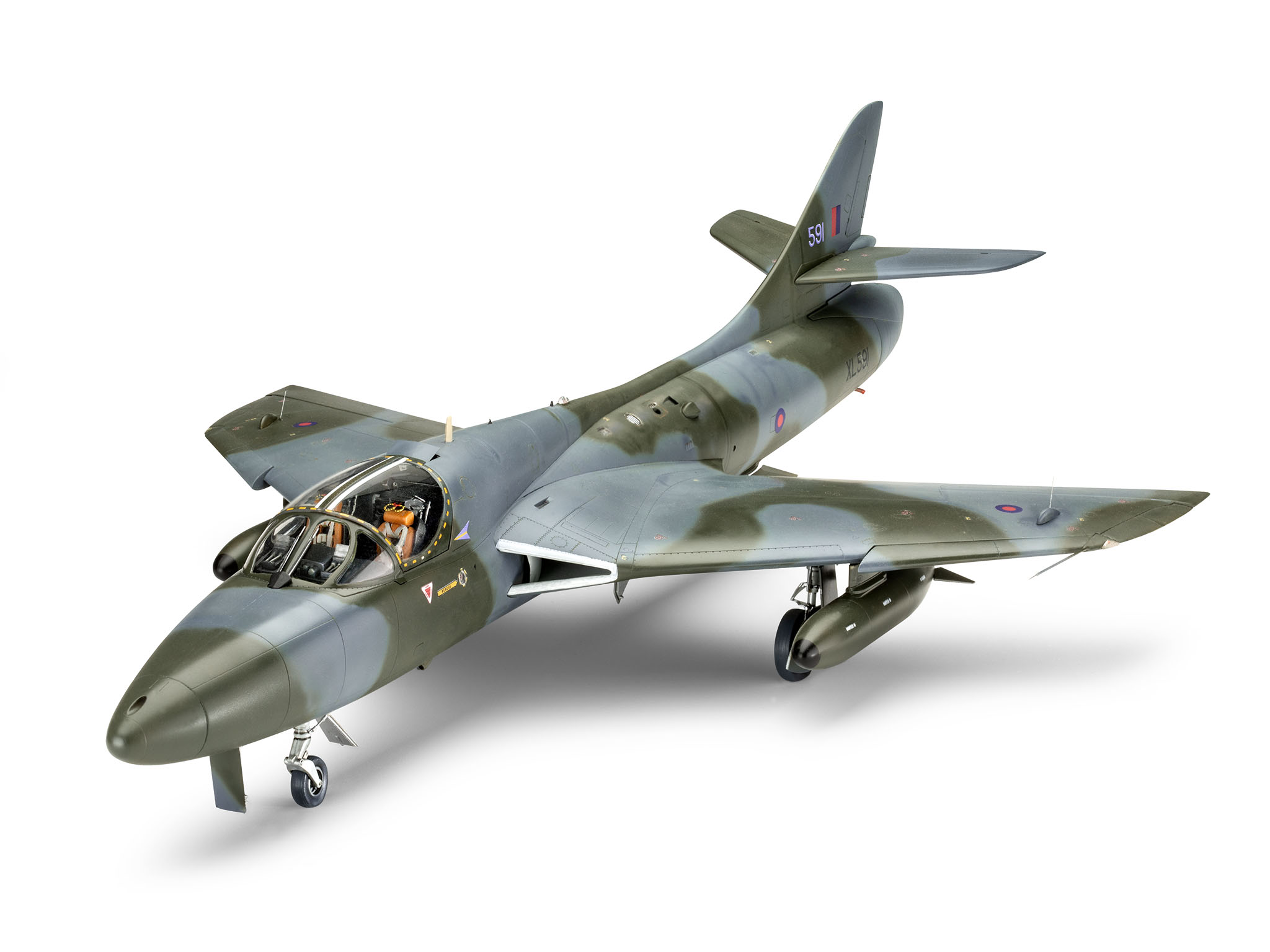 Plastic ModelKit letadlo 03786 - Hawker Hunter T.7/T.7A (1:32)