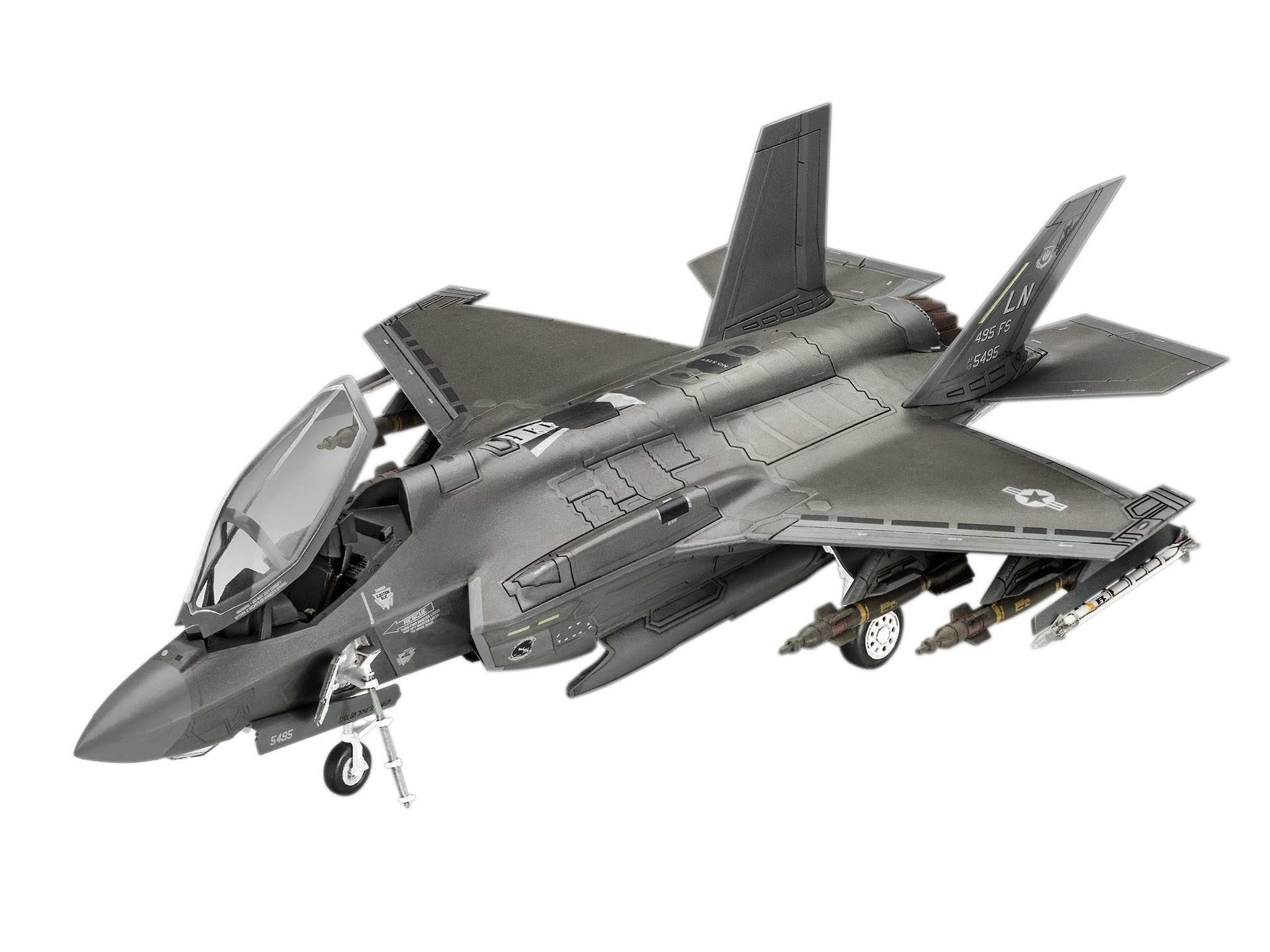 Plastic ModelKit letadlo 03799 - F-35A (1:72)