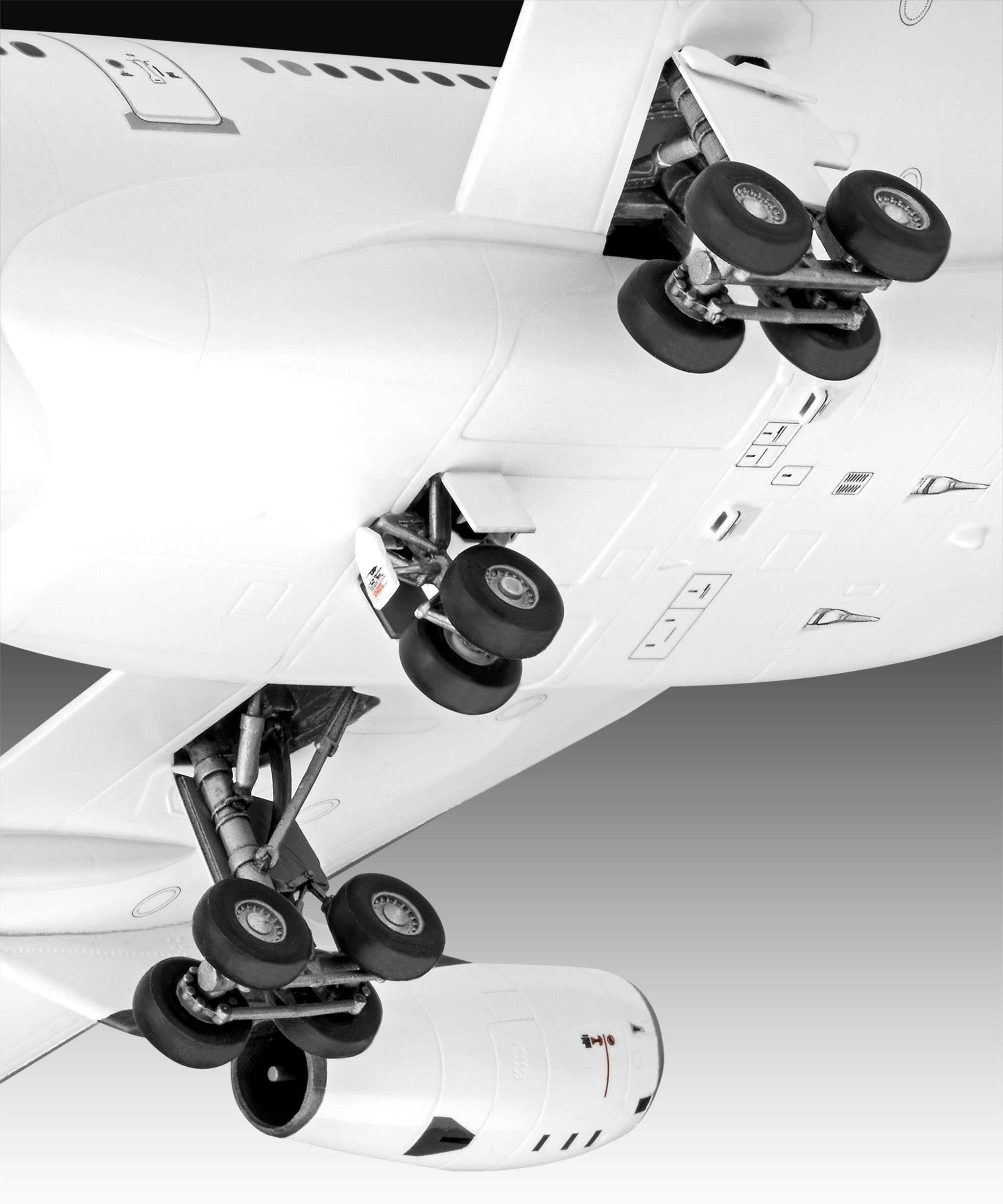 Plastic ModelKit letadlo 03803 - A340-300 Lufthansa New Livery (1:144)