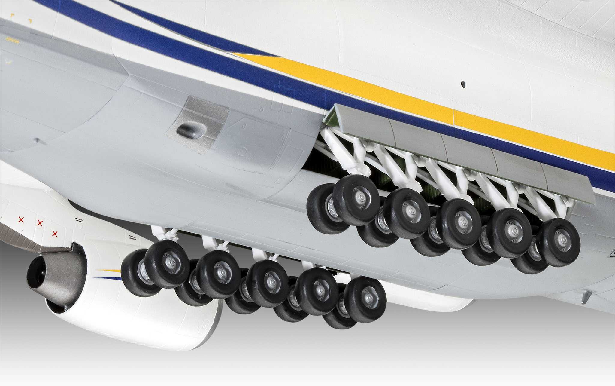 Plastic ModelKit letadlo 03807 - Antonov An-124 Ruslan (1:144)