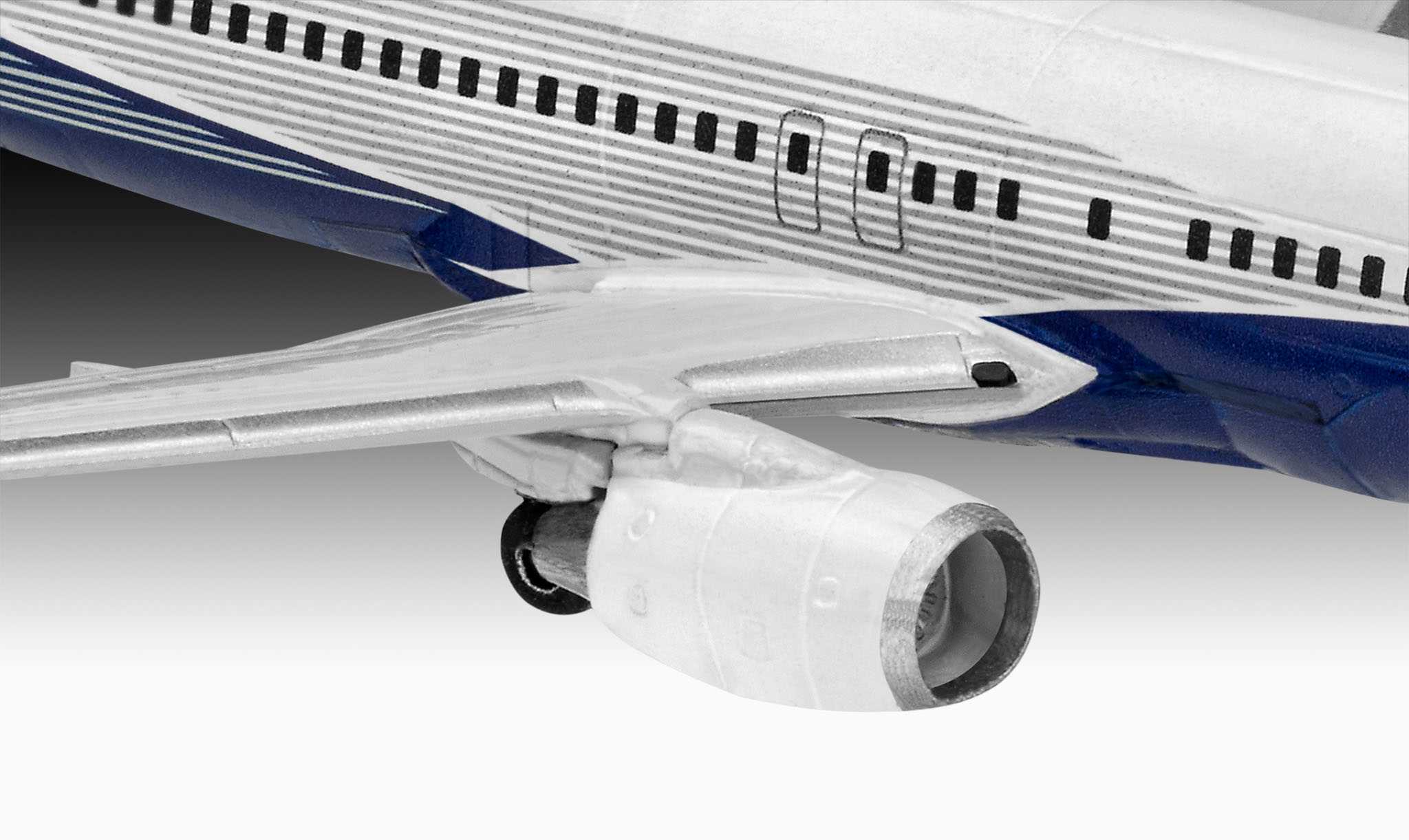 Plastic ModelKit letadlo 03809 - Boeing 737-800 (1:288)