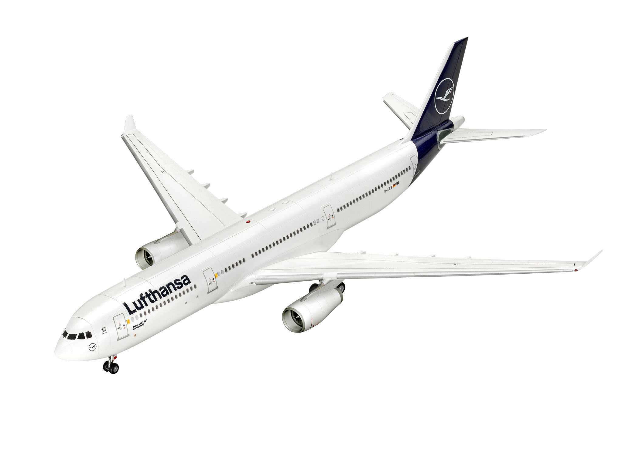 Plastic ModelKit letadlo 03816 - Airbus A330-300 - Lufthansa "New Livery" (1:144)