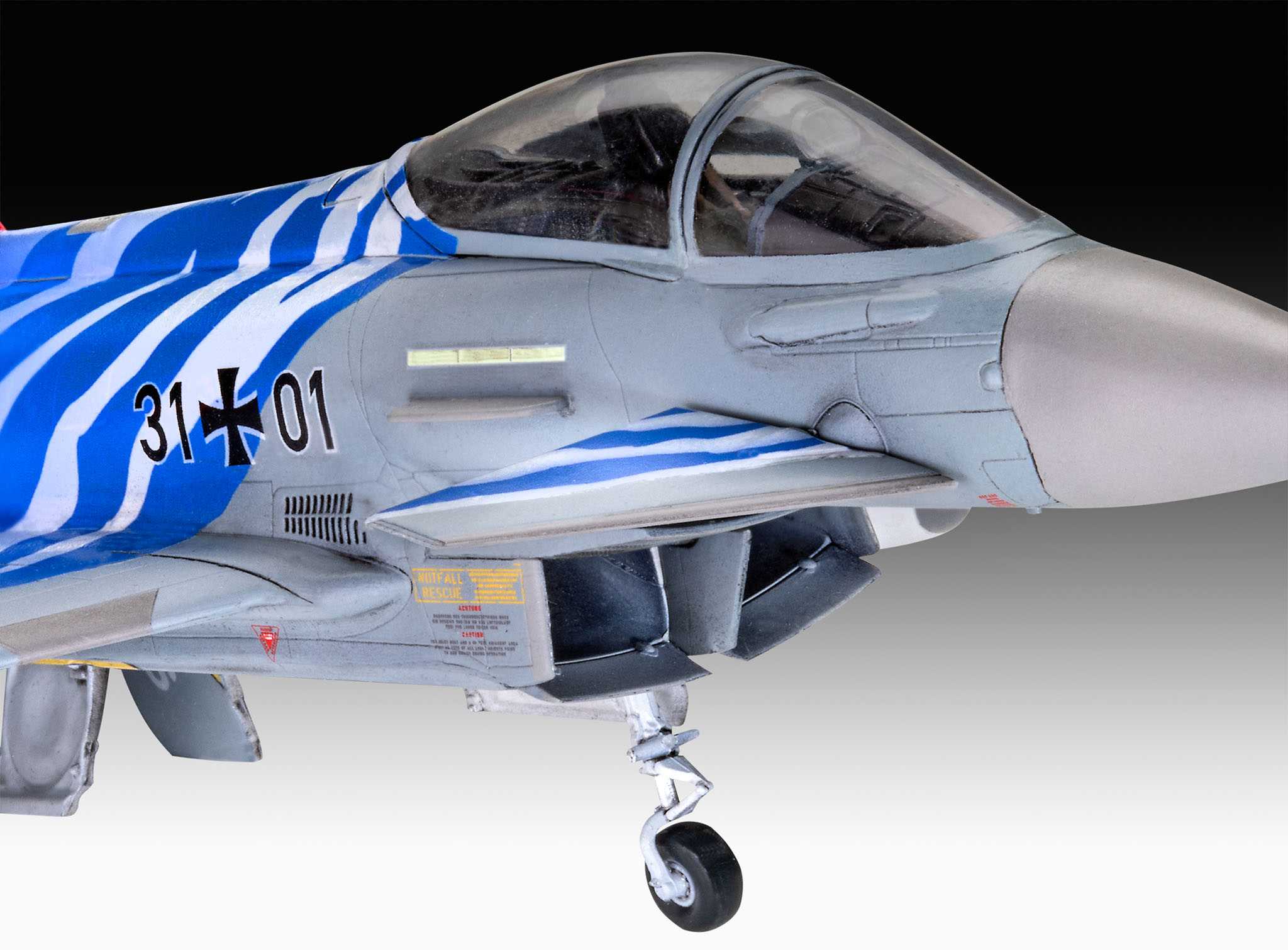 Plastic ModelKit letadlo 03818 - Eurofighter Typhoon "Bavarian Tiger 2021" (1:72)