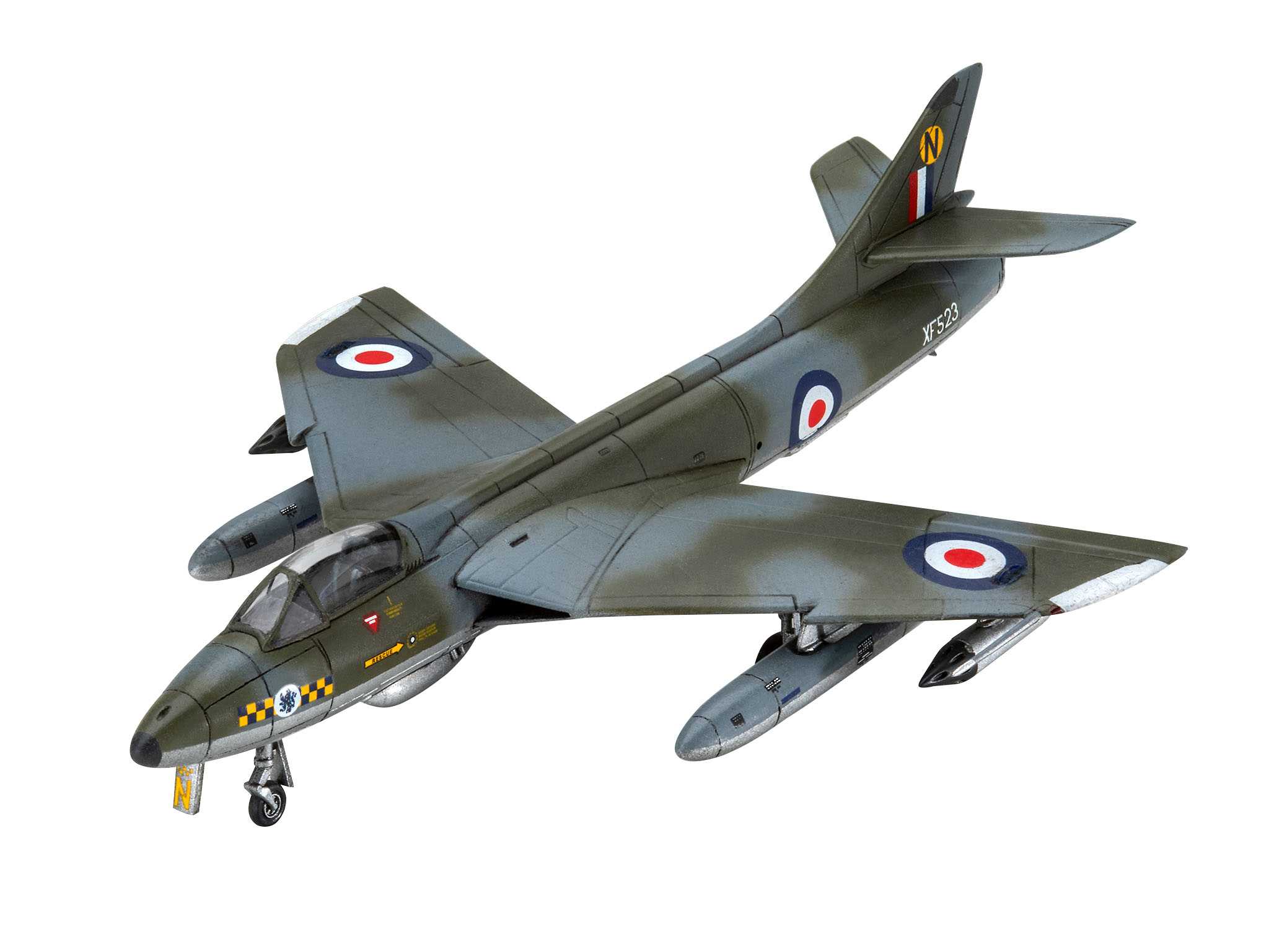 Plastic ModelKit letadlo 03833 - Hawker Hunter FGA.9 (1:144)