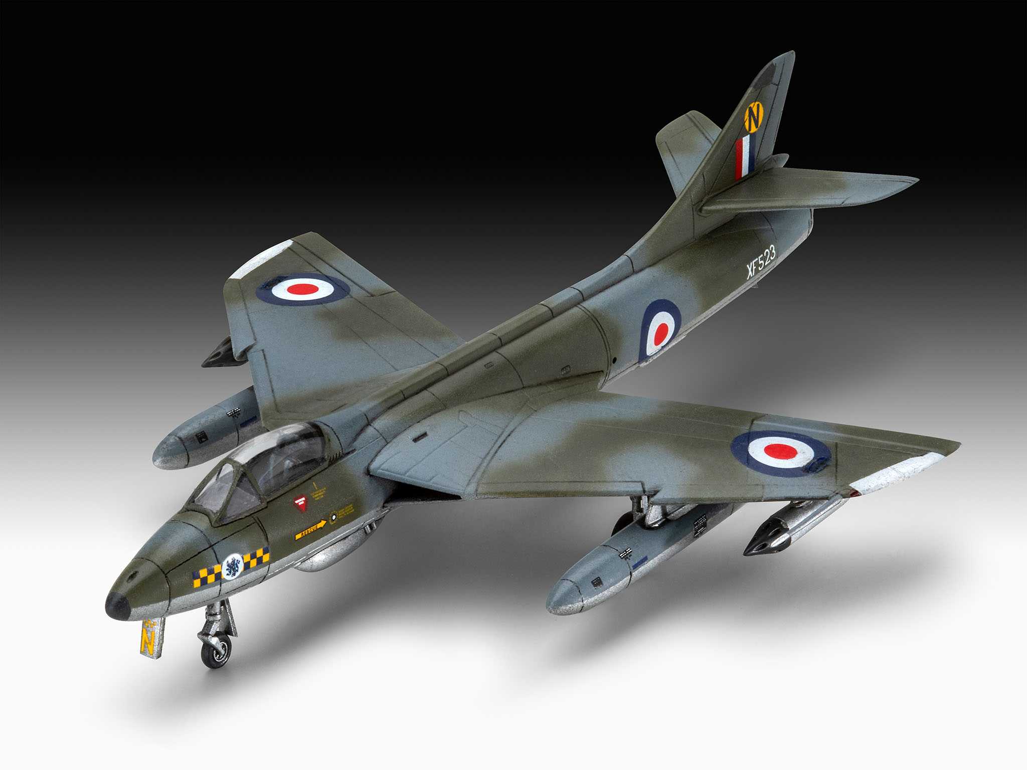 Plastic ModelKit letadlo 03833 - Hawker Hunter FGA.9 (1:144)