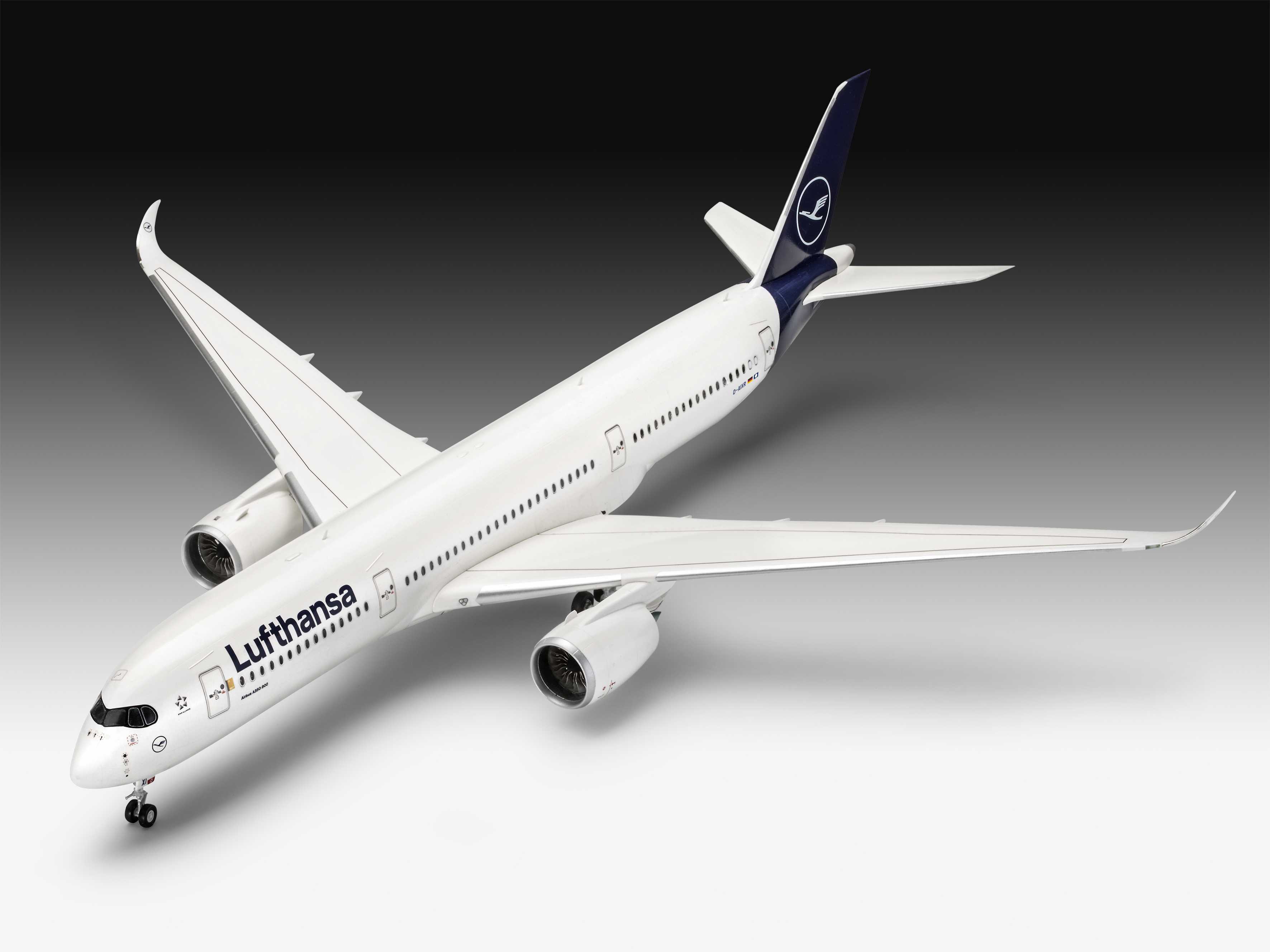 Plastic ModelKit letadlo 03881 - Airbus A350-900 Lufthansa New Livery (1:144)