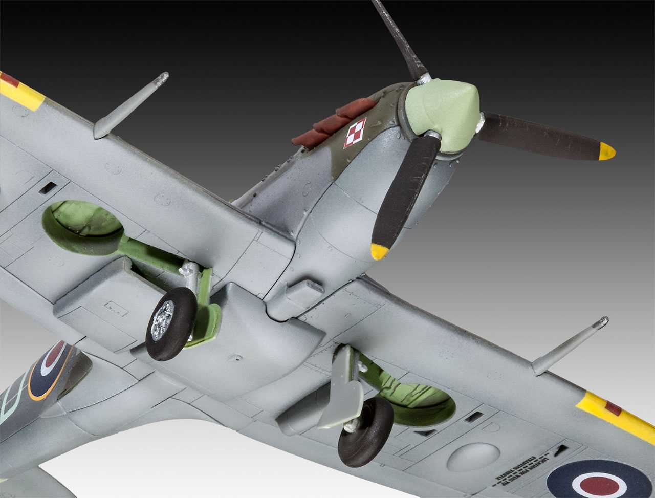 Plastic ModelKit letadlo 03897 - Supermarine Spitfire Mk. Vb (1:72)