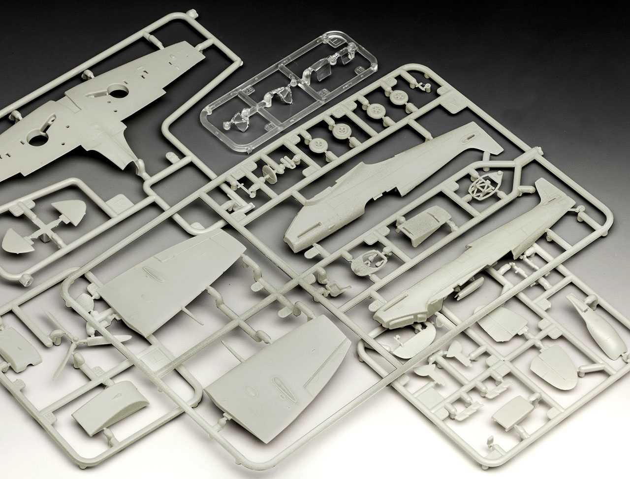 Plastic ModelKit letadlo 03897 - Supermarine Spitfire Mk. Vb (1:72)