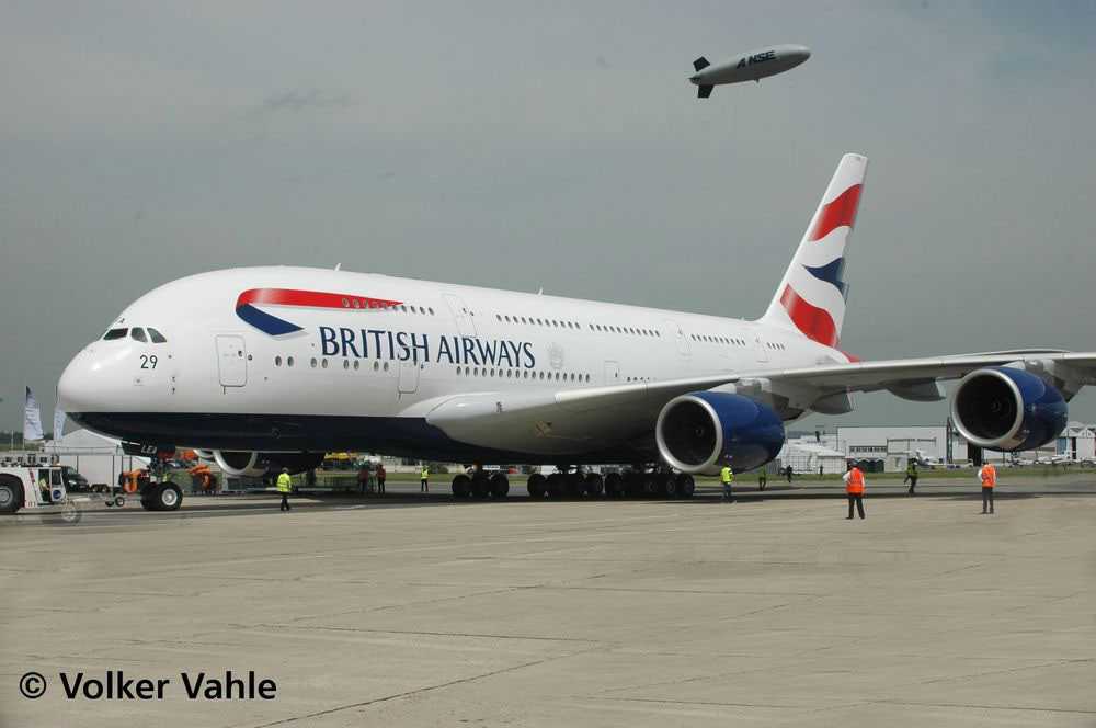 Plastic ModelKit letadlo 03922 - A380-800 British Airways (1:144)