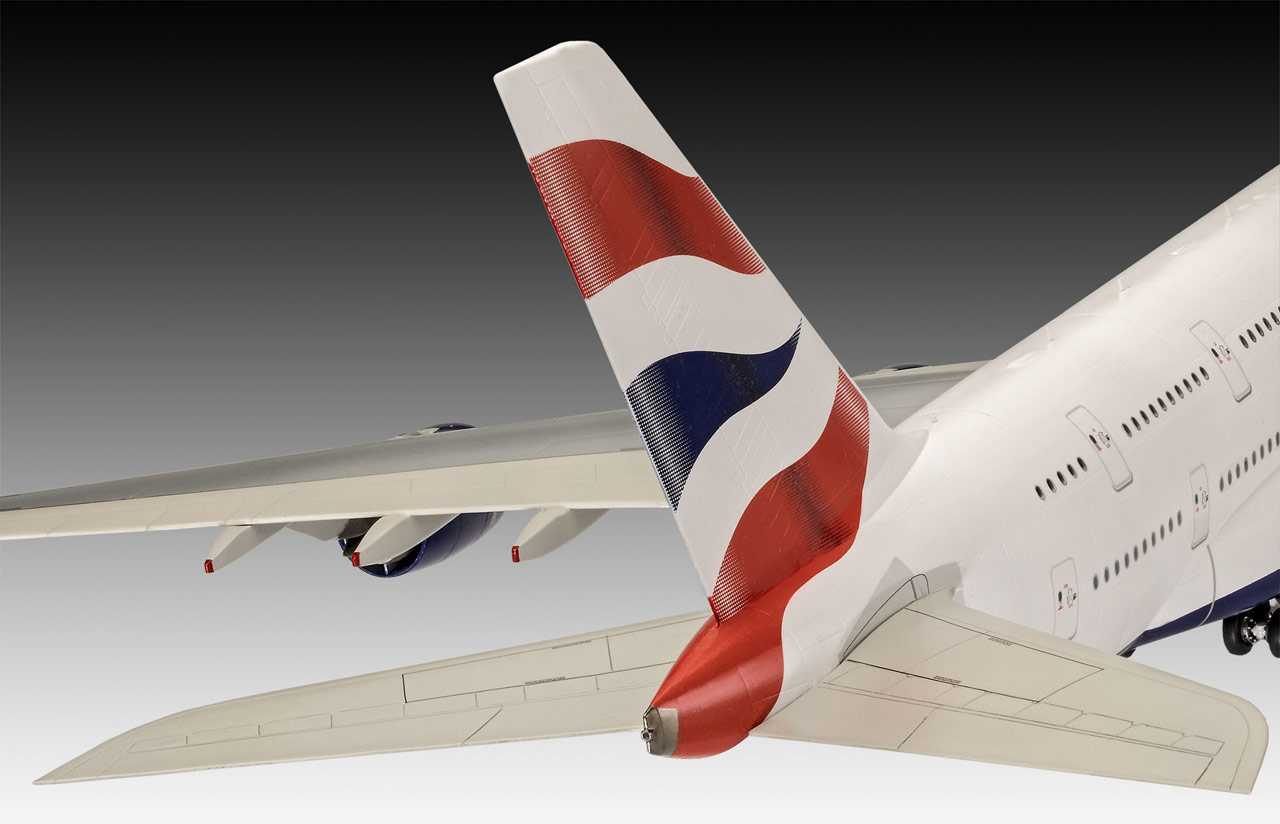 Plastic ModelKit letadlo 03922 - A380-800 British Airways (1:144)