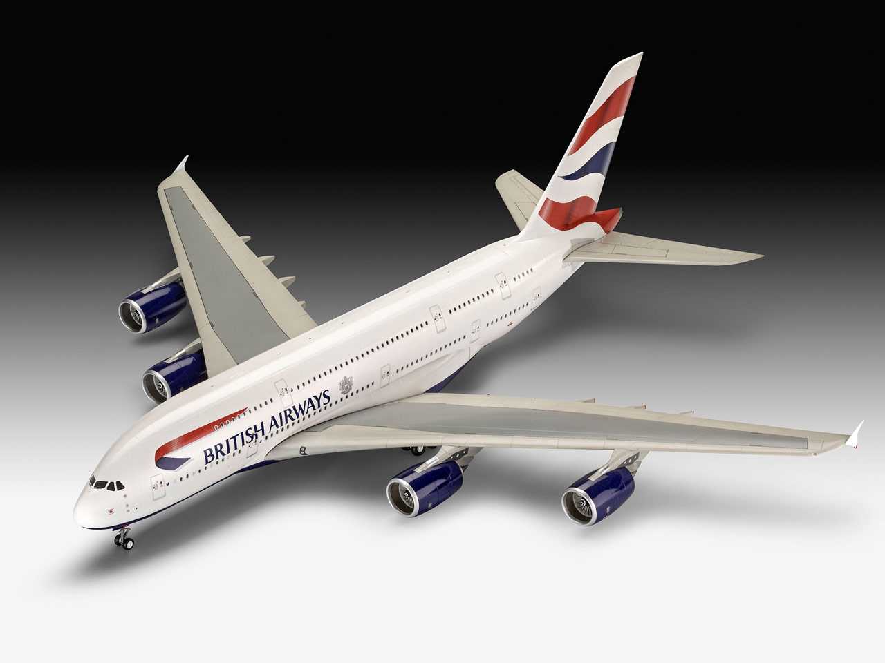 Plastic ModelKit letadlo 03922 - A380-800 British Airways (1:144)