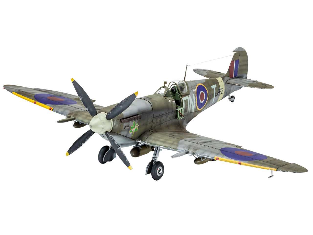 Plastic ModelKit letadlo 03927 - Spitfire Mk.IXC (1:32)