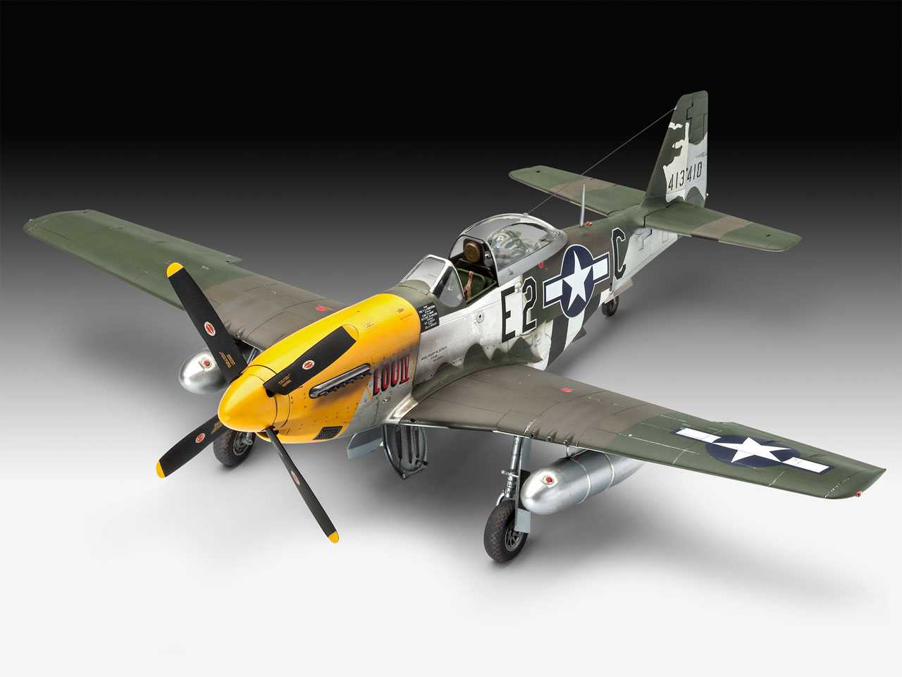 Plastic ModelKit letadlo 03944 - P-51D-5NA Mustang (1:32)