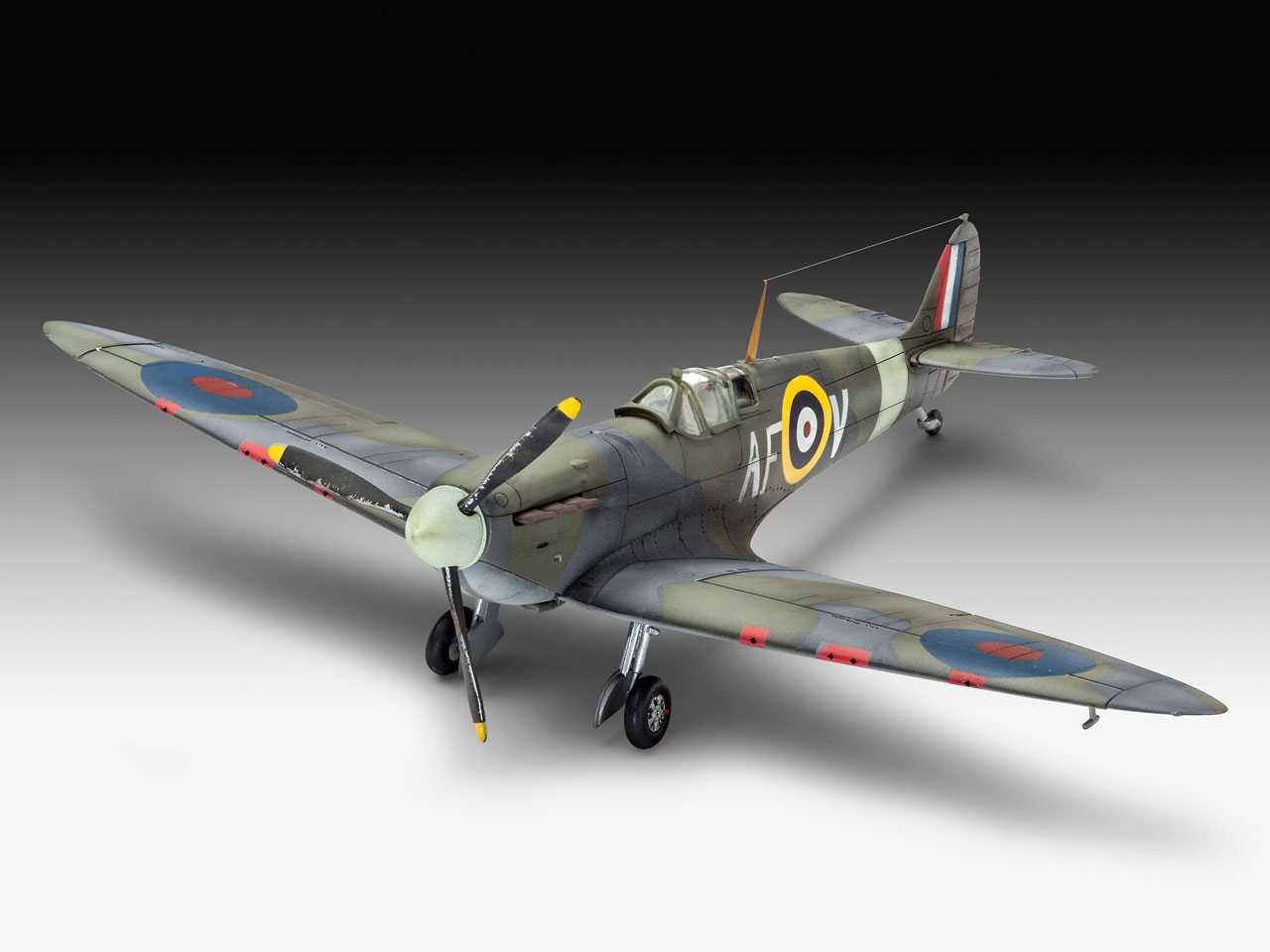 Plastic ModelKit letadlo 03953 - Spitfire Mk. IIa (1:72)