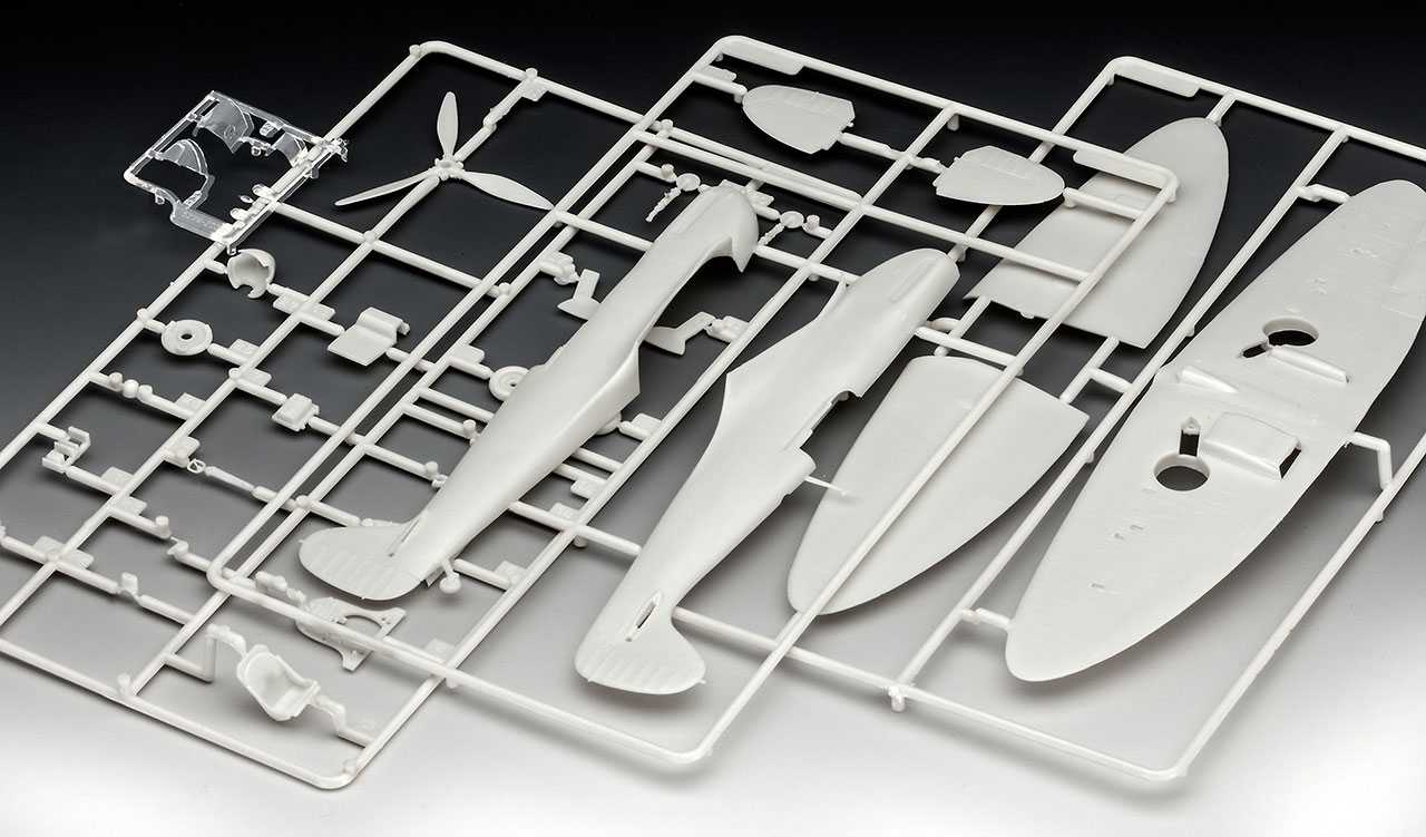 Plastic ModelKit letadlo 03959 - Supermarine Spitfire Mk. II (1:48)