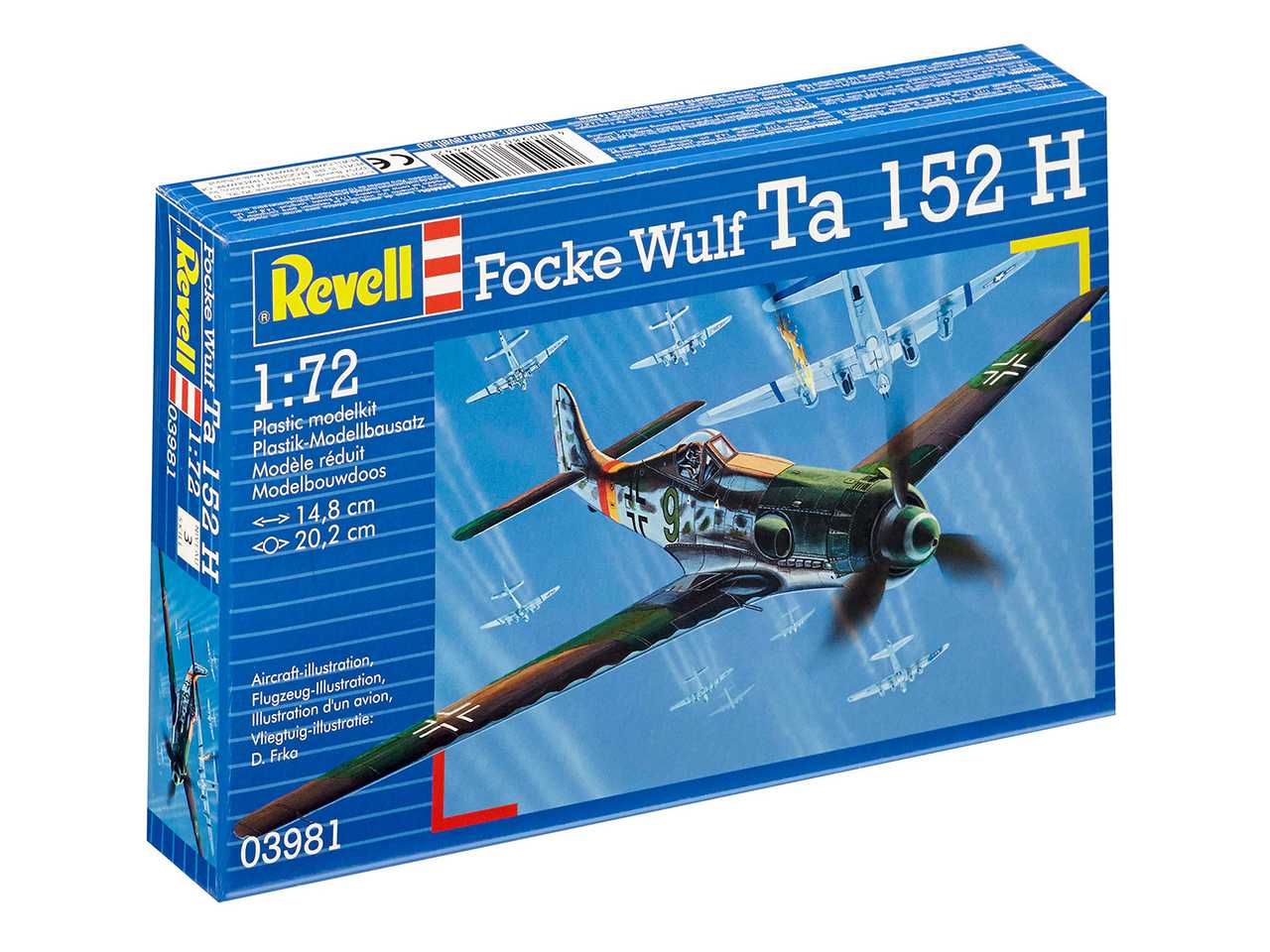 Plastic ModelKit letadlo 03981 - Focke Wulf Ta 152 H (1:72)