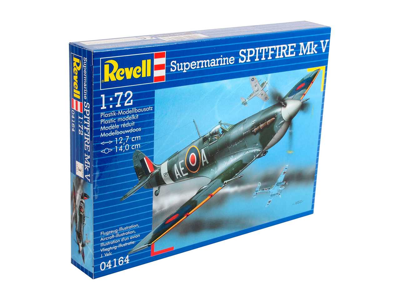 Plastic ModelKit letadlo 04164 - Spitfire Mk.V (1:72)