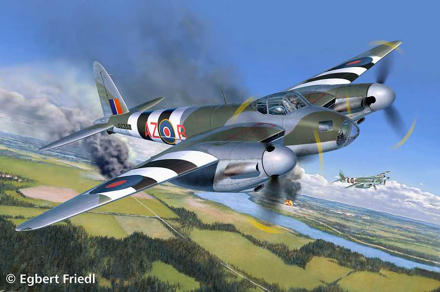 Plastic ModelKit letadlo 04758 - Mosquito Mk. IV (1:32)