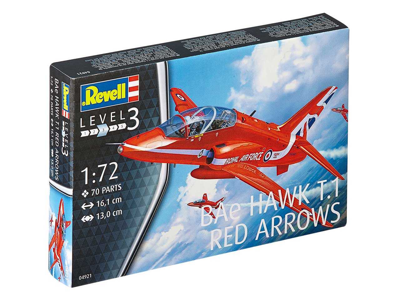 Plastic ModelKit letadlo 04921 - BAe Hawk T.1 Red Arrows (1:72)