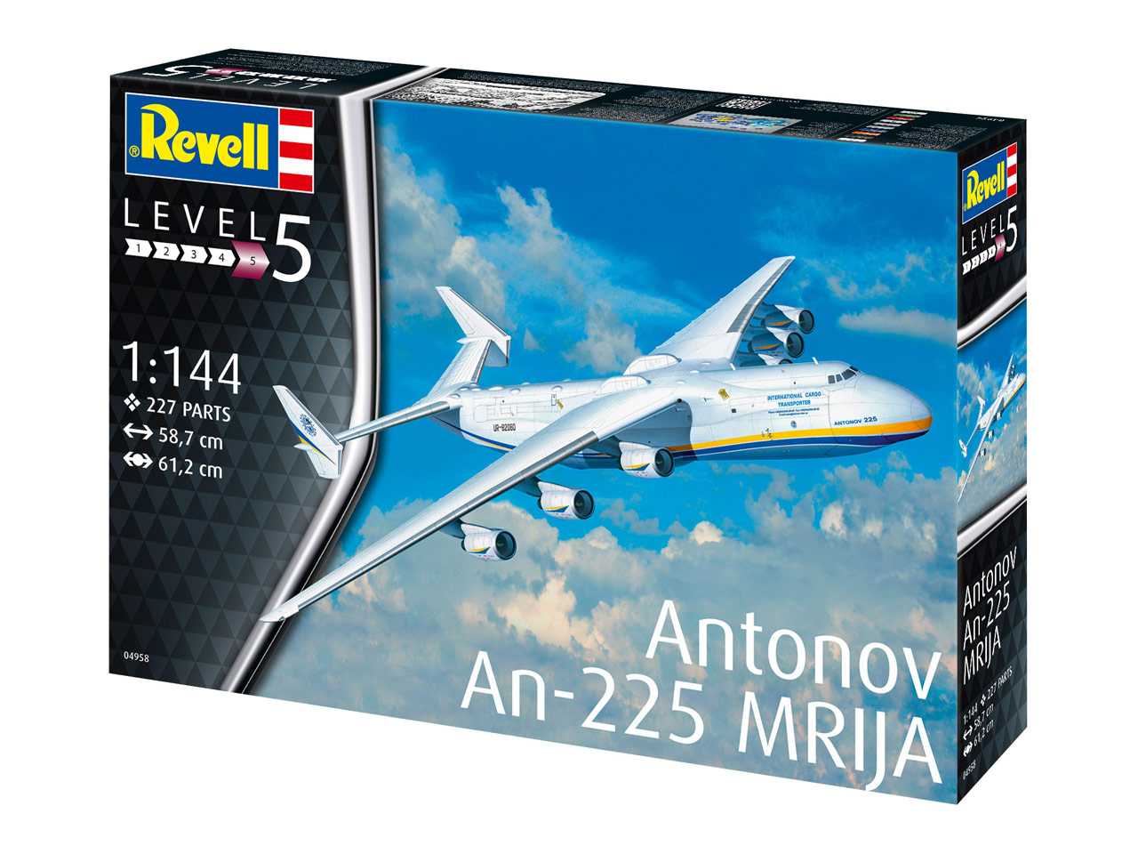 Plastic ModelKit letadlo 04958 - Antonov An-225 Mrija (1:144)