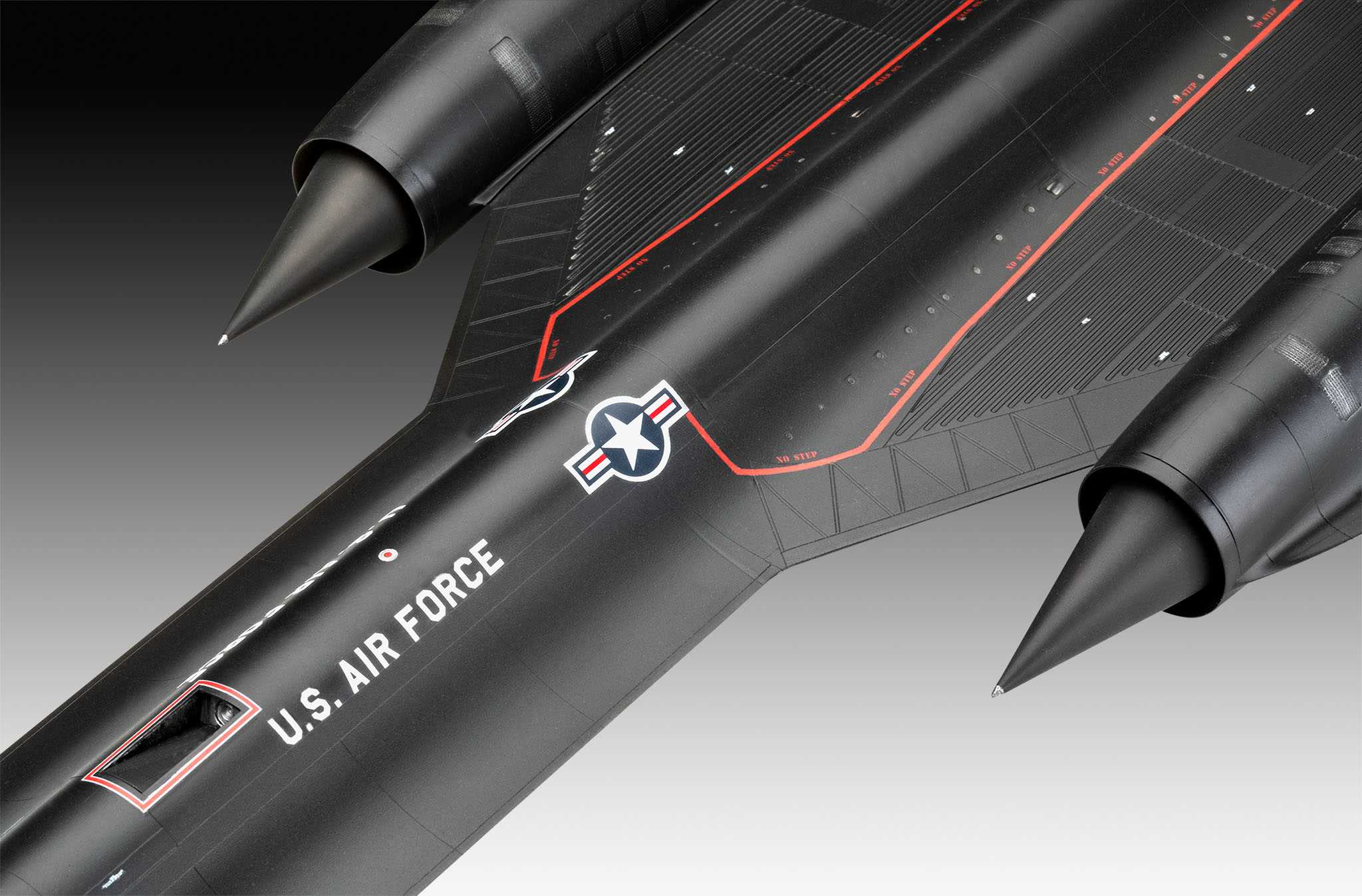 Plastic ModelKit letadlo 04967 - Lockheed SR-71 A Blackbird (1:48)