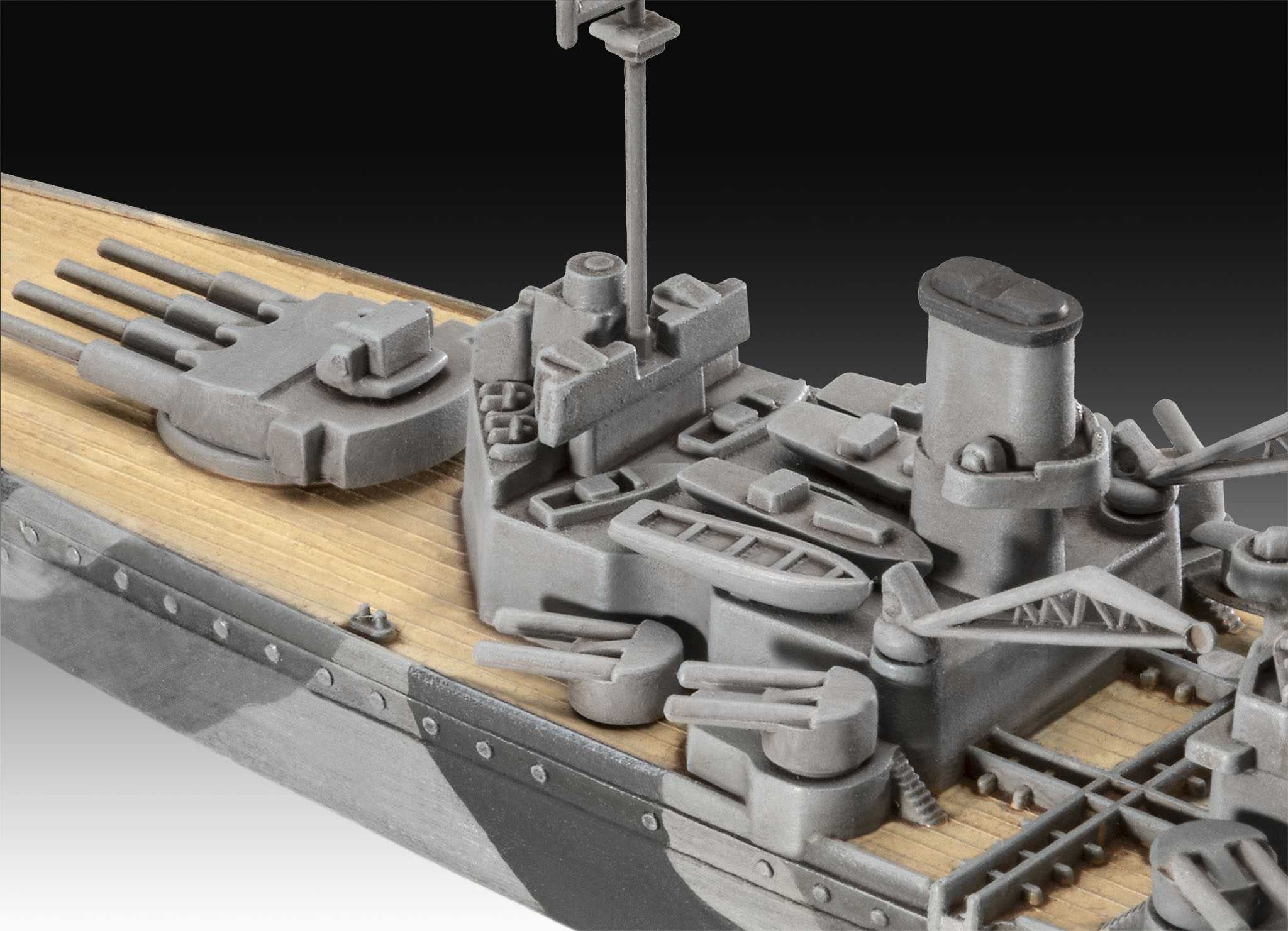 Plastic ModelKit loď 05182 - HMS Duke of York (1:1200)