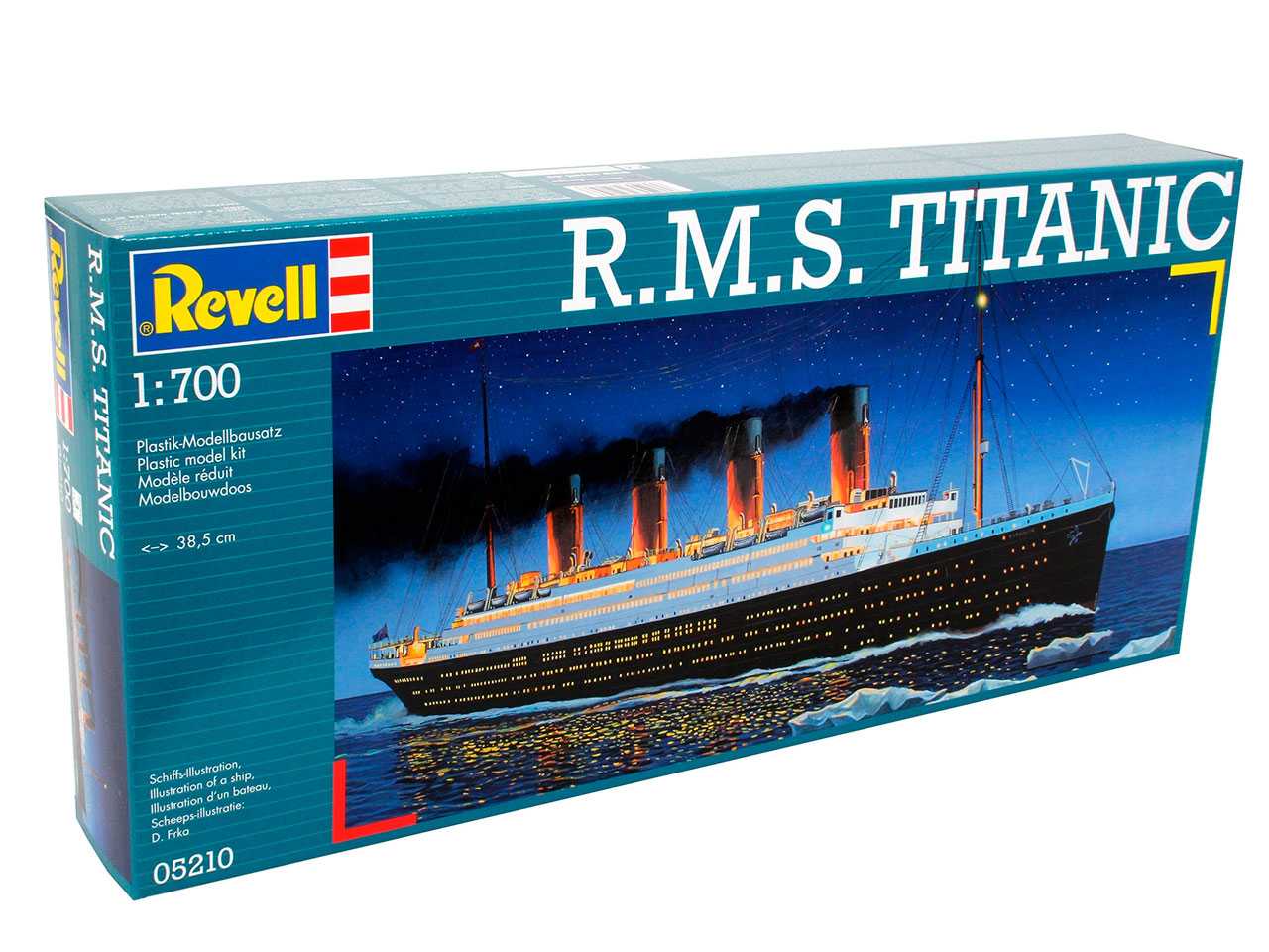 Plastic ModelKit loď 05210 - R.M.S. TITANIC (1:700)