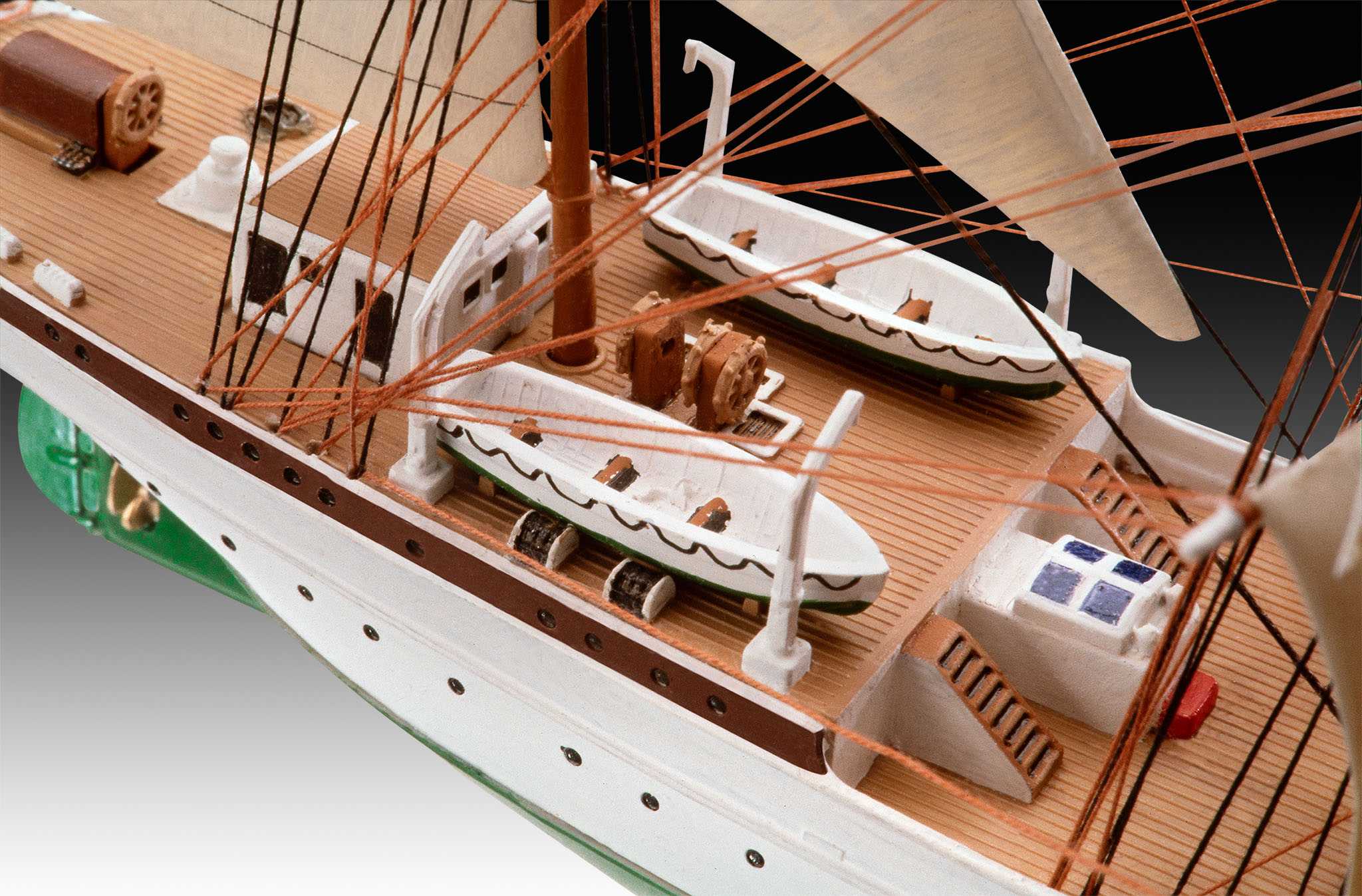 Plastic ModelKit loď 05432 - Gorch Fock (1:350)