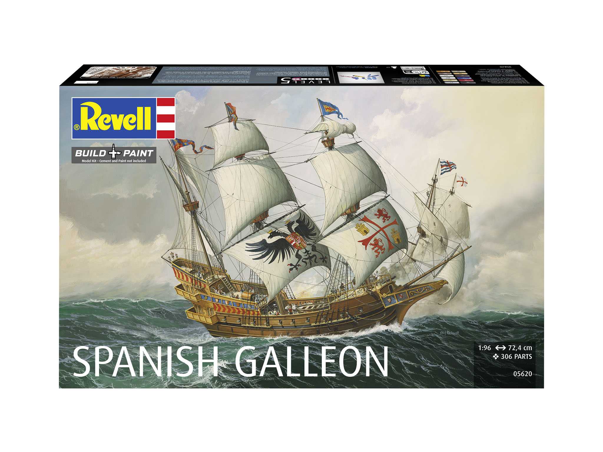 Plastic ModelKit loď 05620 - Spanish Galleon (1:96)