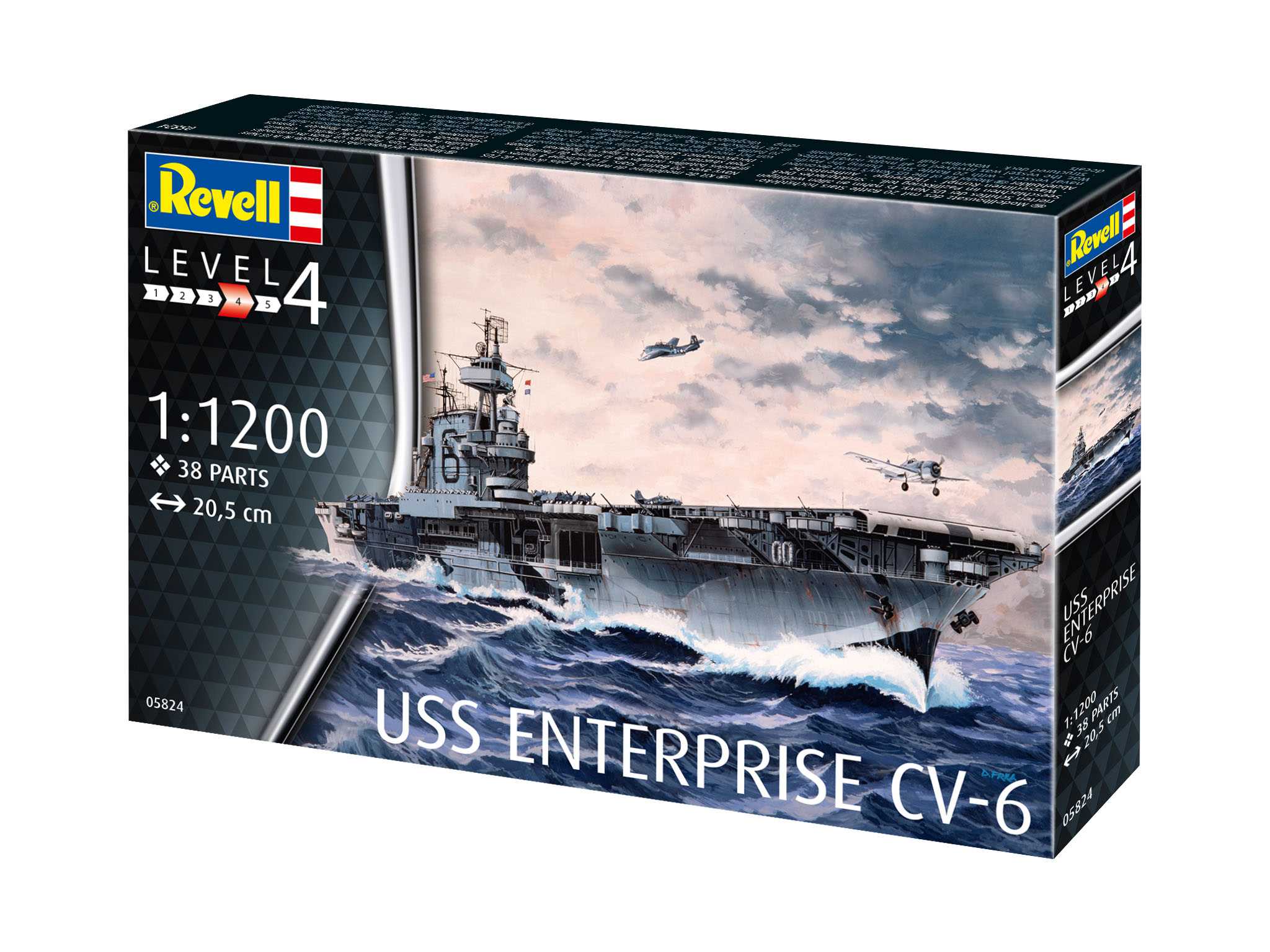 Plastic ModelKit loď 05824 - USS Enterprise (1:1200)