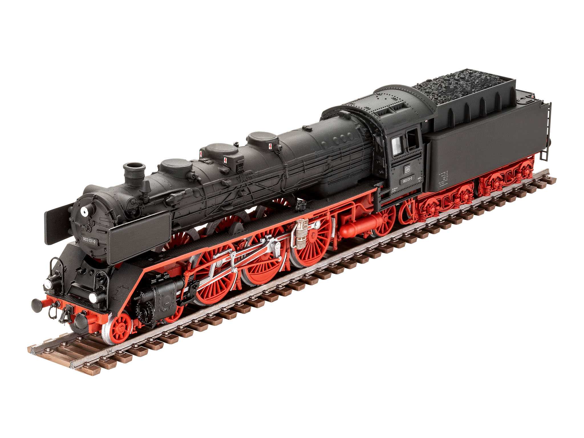 Plastic ModelKit lokomotiva 02166 - Standard express locomotive 03 class with tender (1:87)