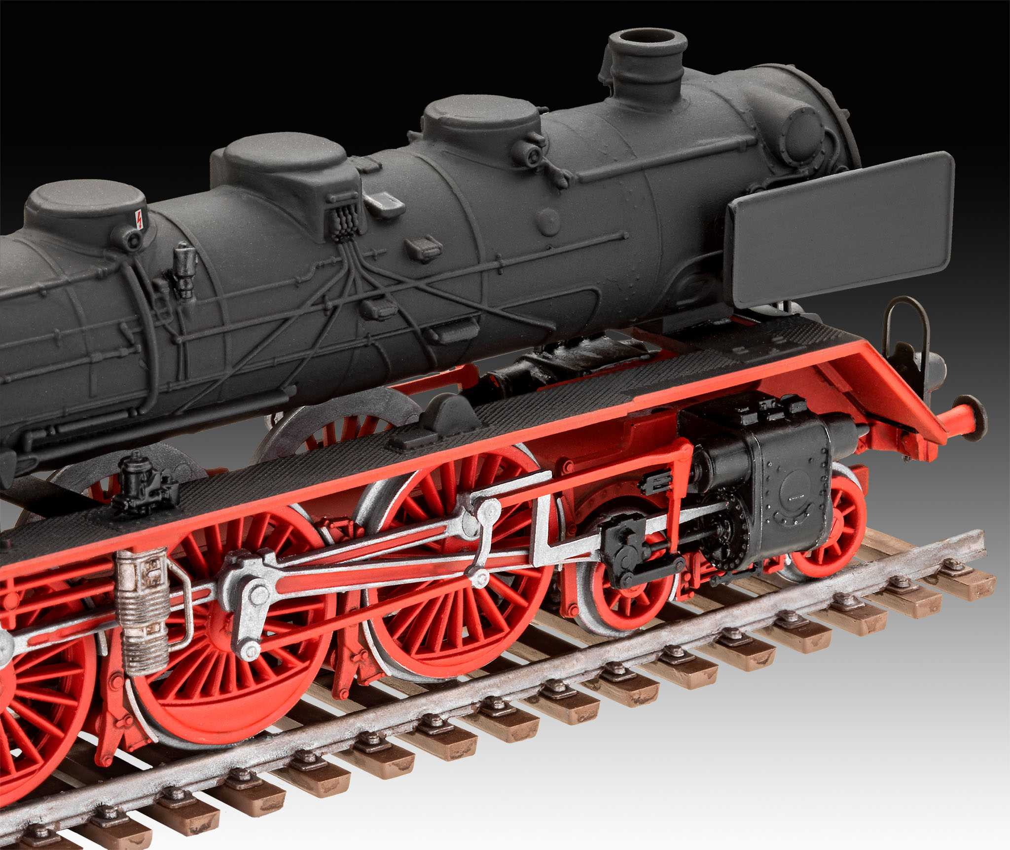 Plastic ModelKit lokomotiva 02166 - Standard express locomotive 03 class with tender (1:87)
