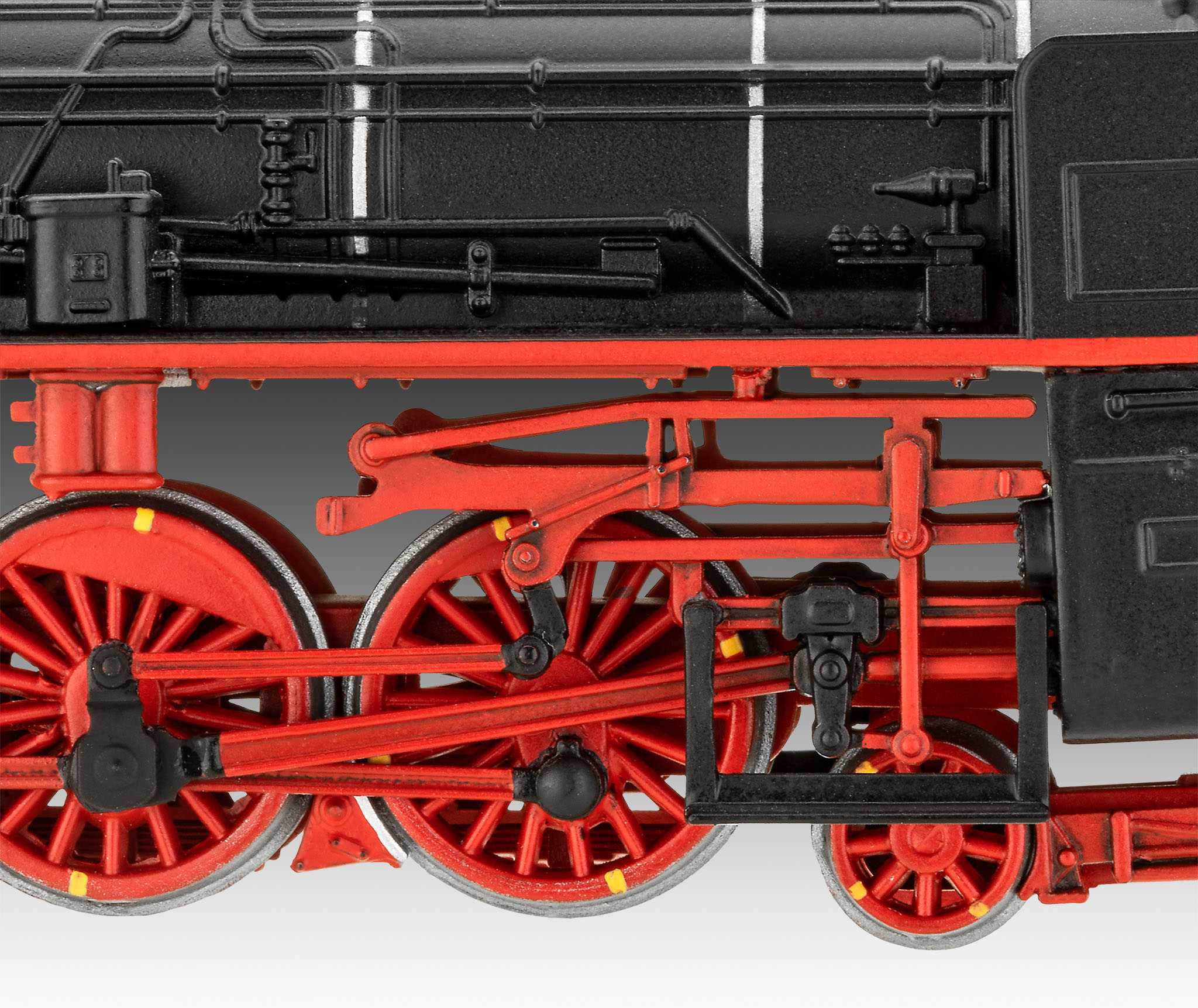 Plastic ModelKit lokomotiva 02168 - Express locomotive S3/6 BR18(5) with Tender 2‘2’T (1:87)