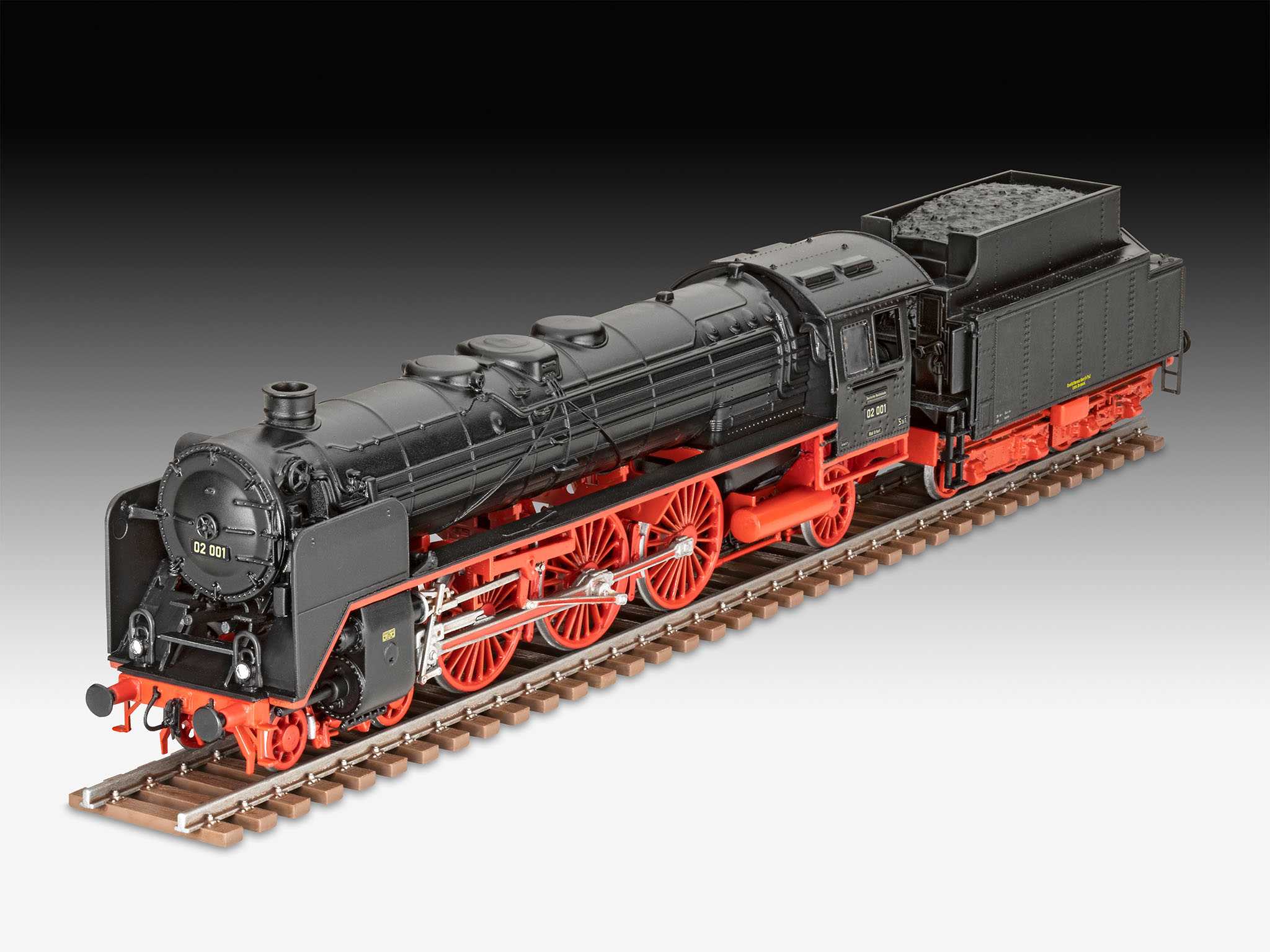 Plastic ModelKit lokomotiva 02171 - Express locomotive BR 02 & Tender 2'2'T30 (1:87)