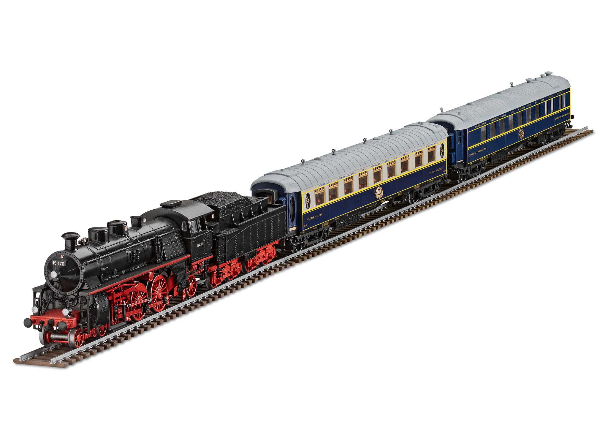 Plastic ModelKit lokomotiva 02190 - Orient Express (1:87)